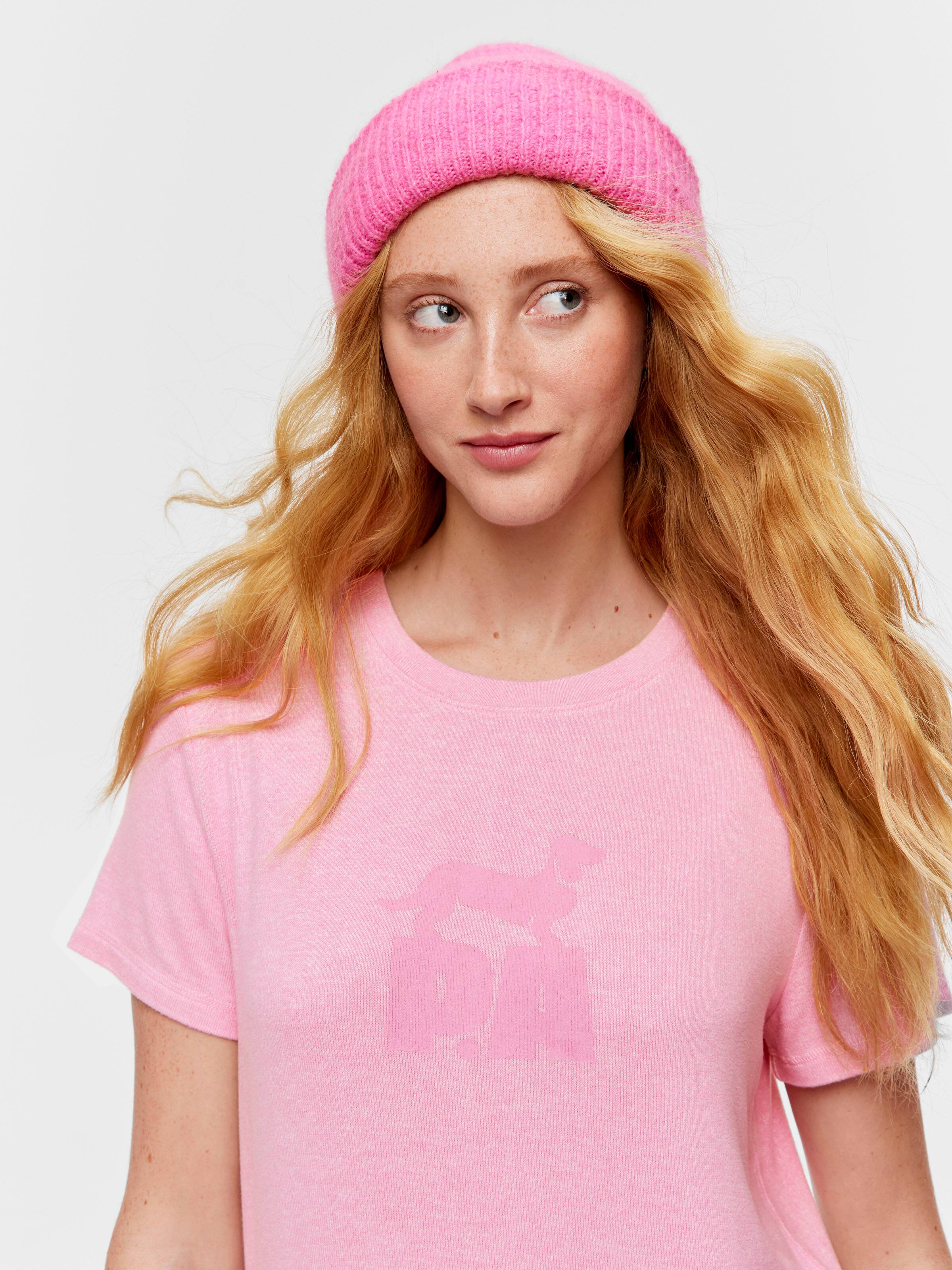 Fuzzy Logo Tee