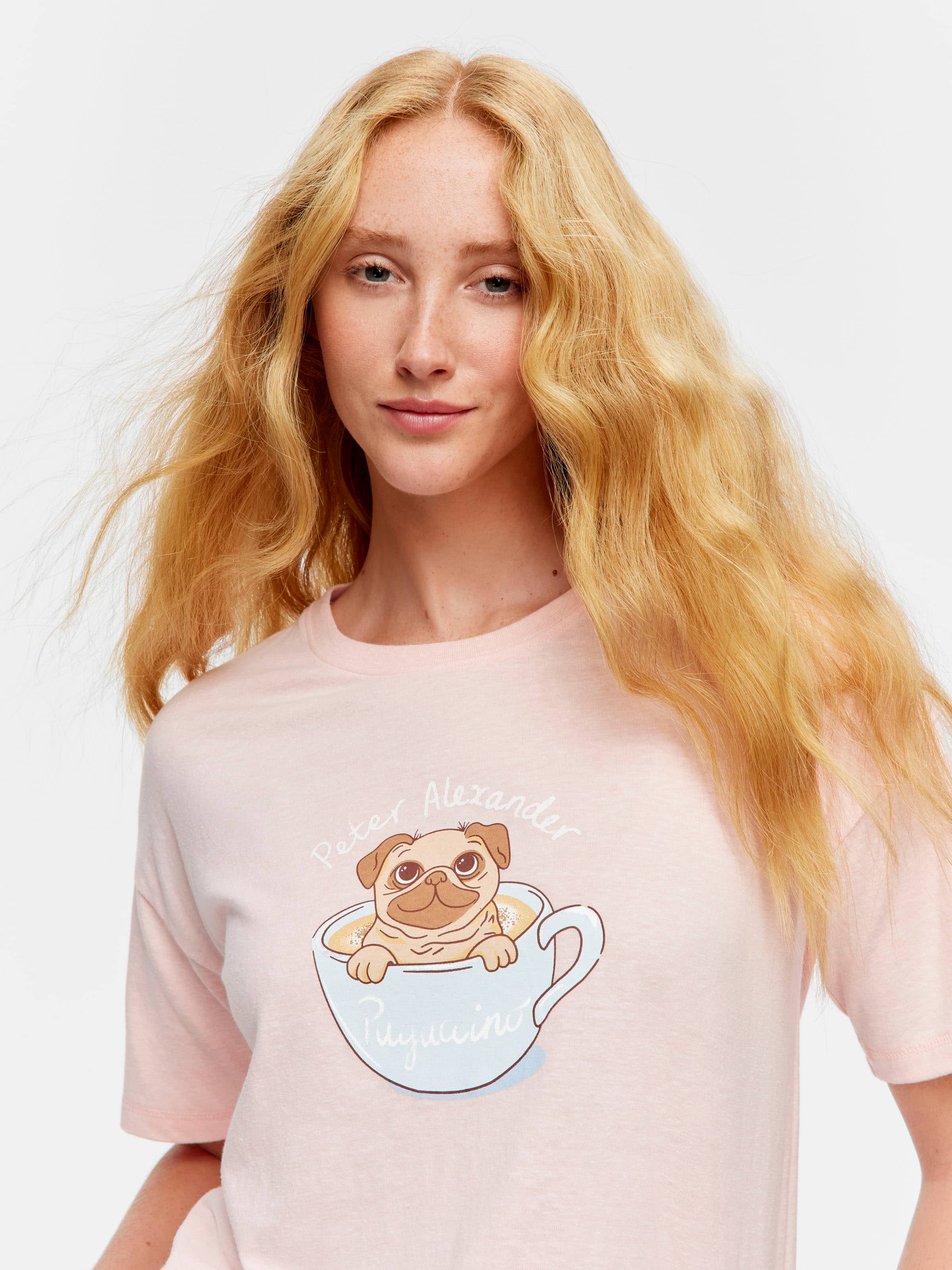Pug In A Mug Shortie Pj Set