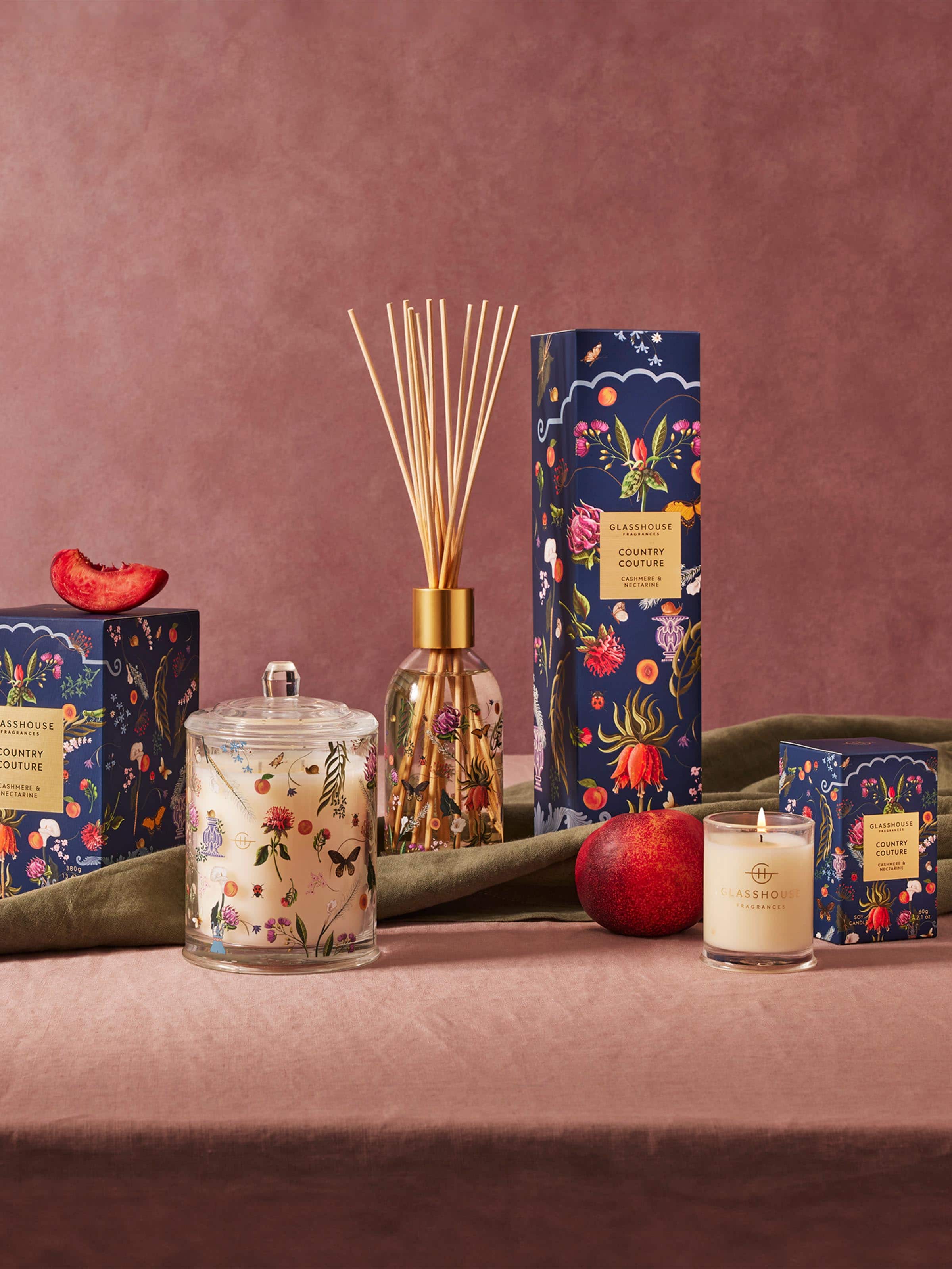 Glasshouse Fragrances Limited Edition Country Couture Candle 60G