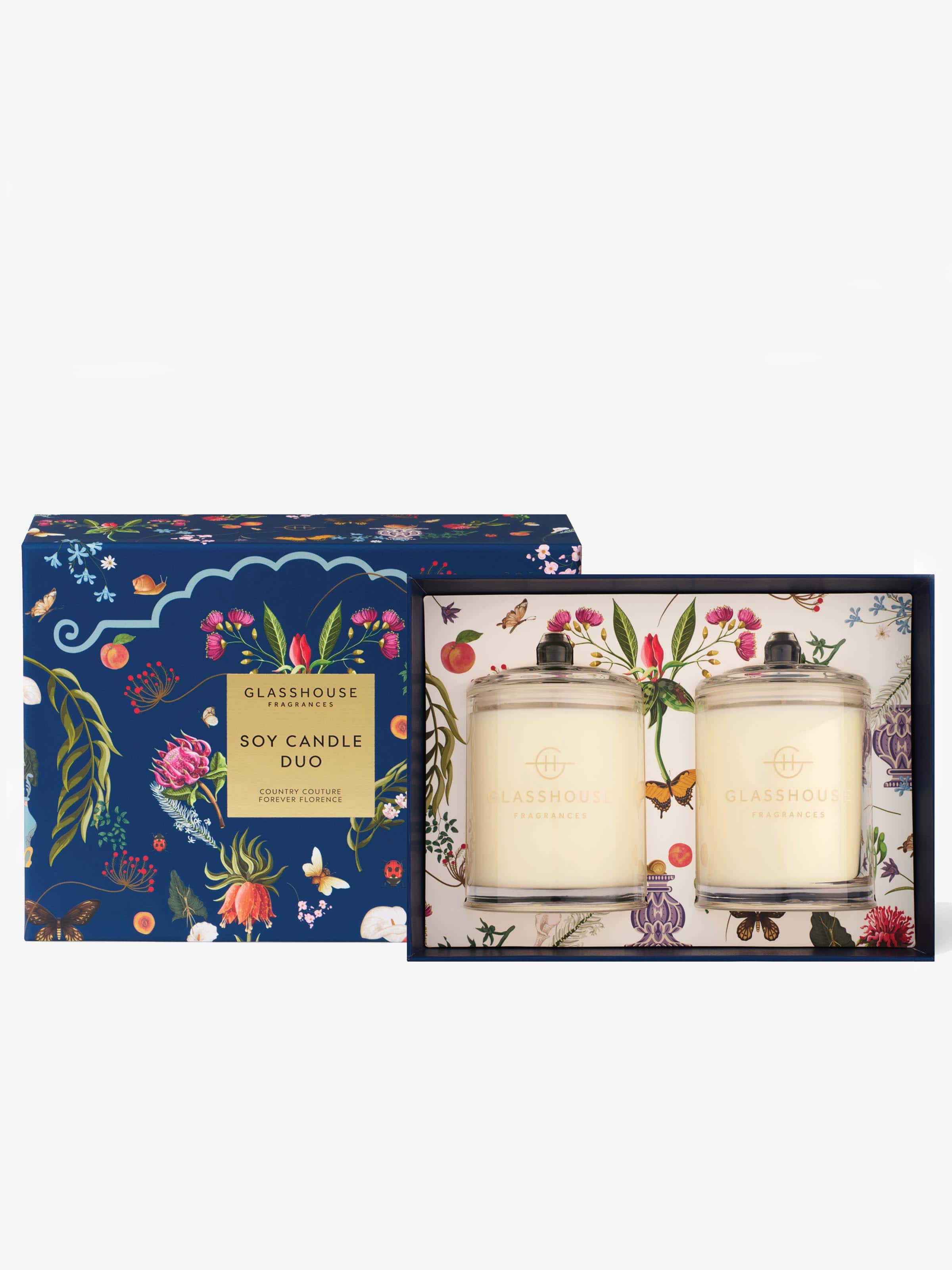 Glasshouse Fragrances Limited Edition Candle Duo Set