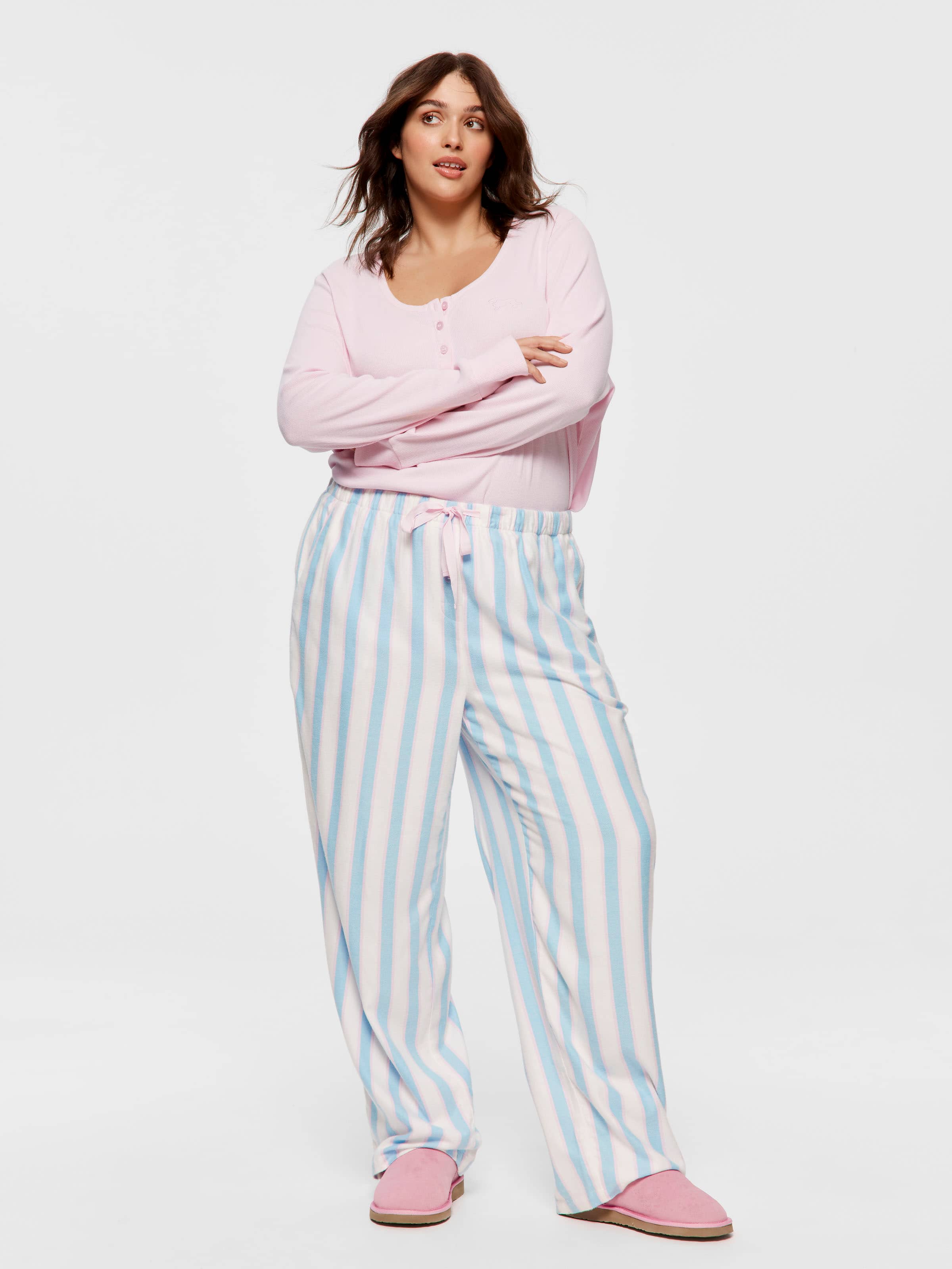 P.A. Plus Blue Stripe Classic Pj Pant