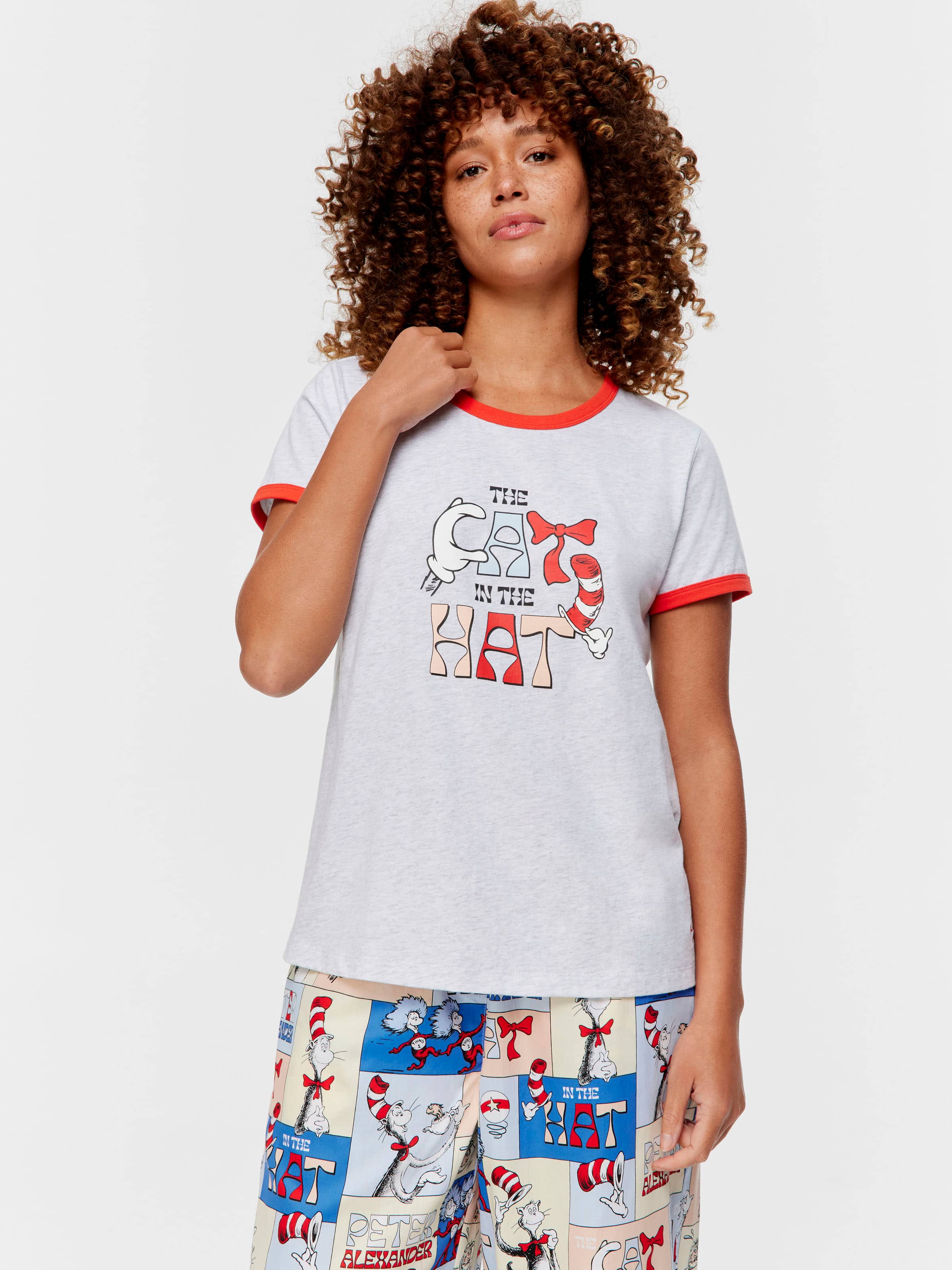 Dr Seuss The Cat In The Hat 100% Cotton Tee