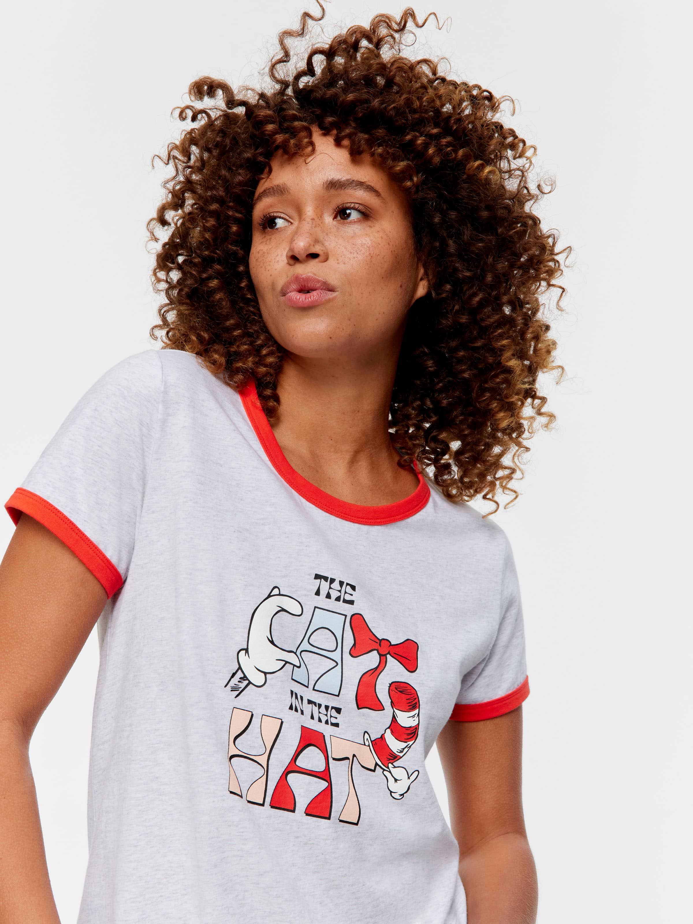 Dr Seuss The Cat In The Hat 100% Cotton Tee