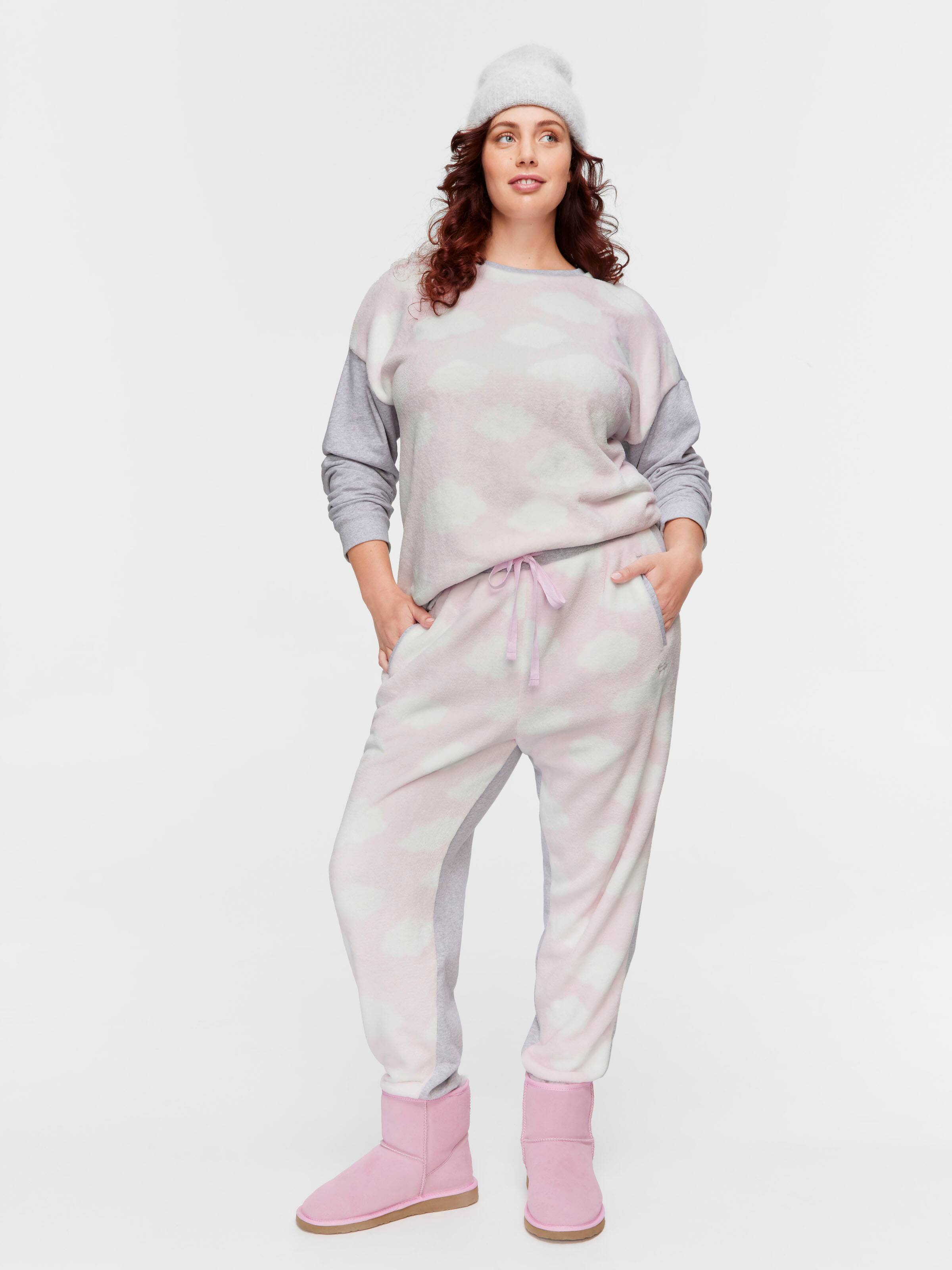 P.A. Plus Cloud Cuddle Fleece Track Pj Pant