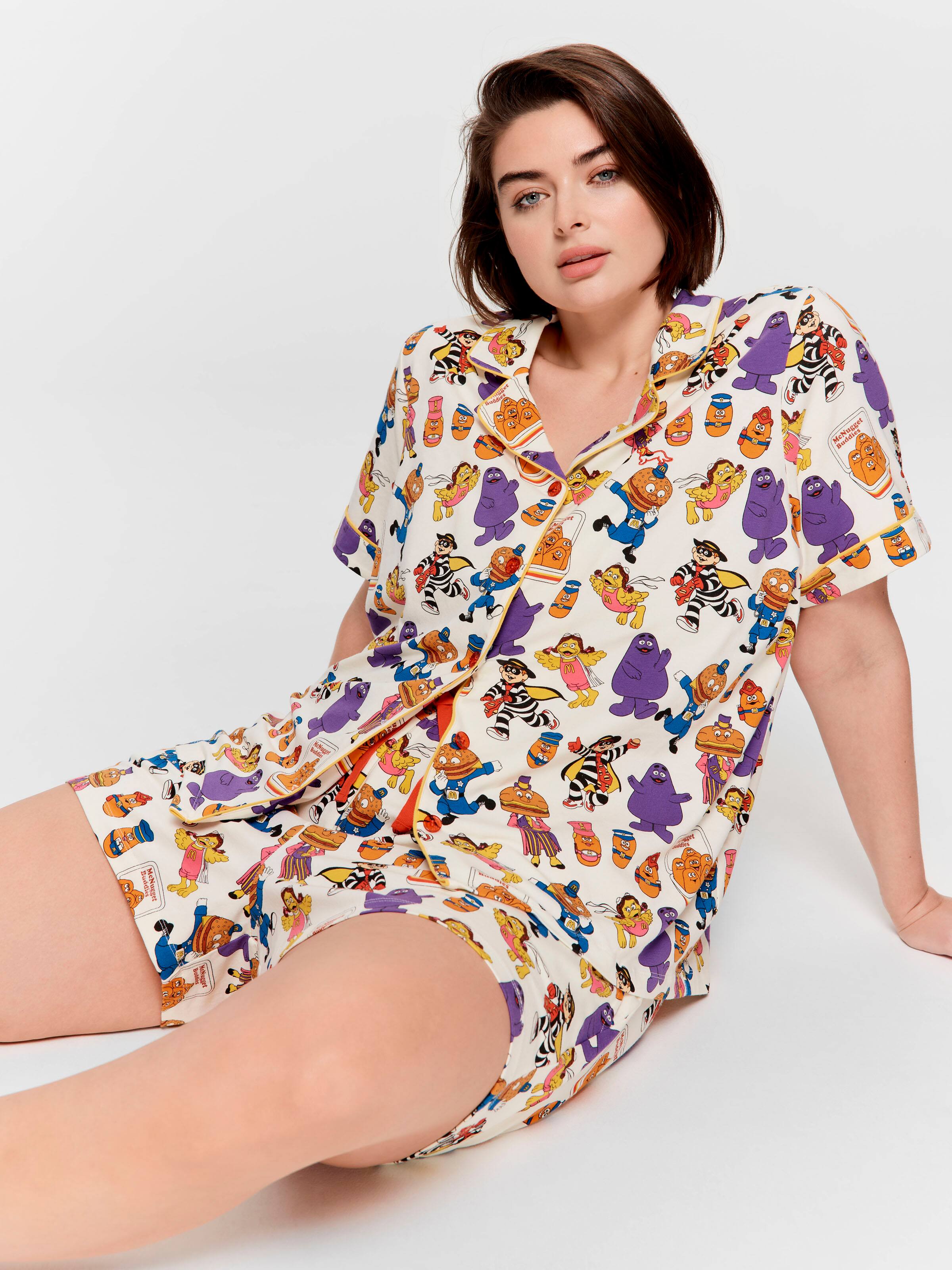 P.A. Plus Maccas Shortie Pj Set