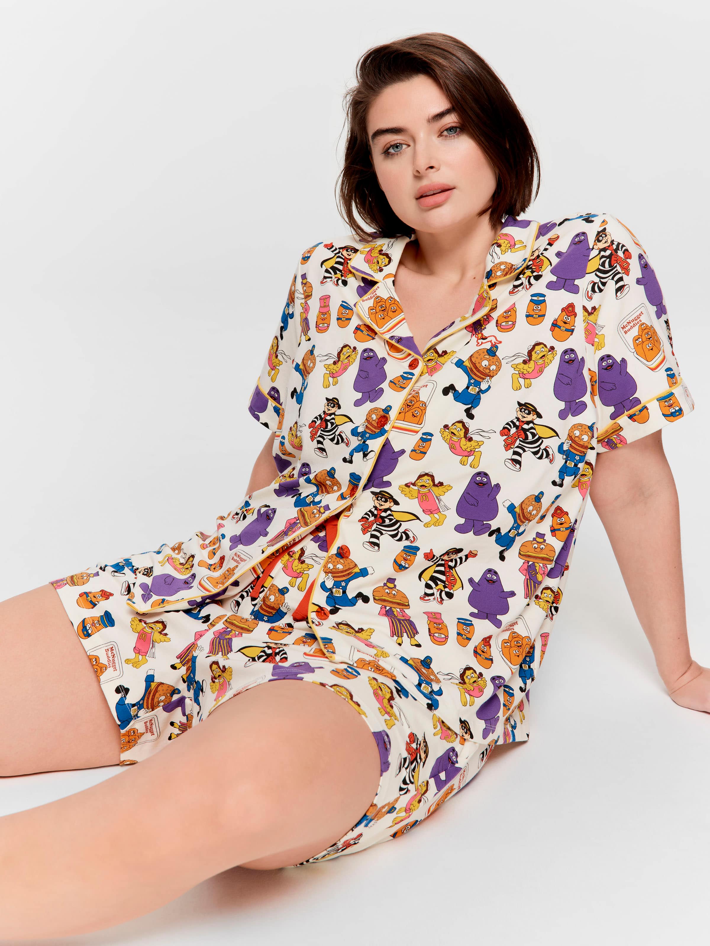 P.A. Plus Macca's Shortie Pj Set