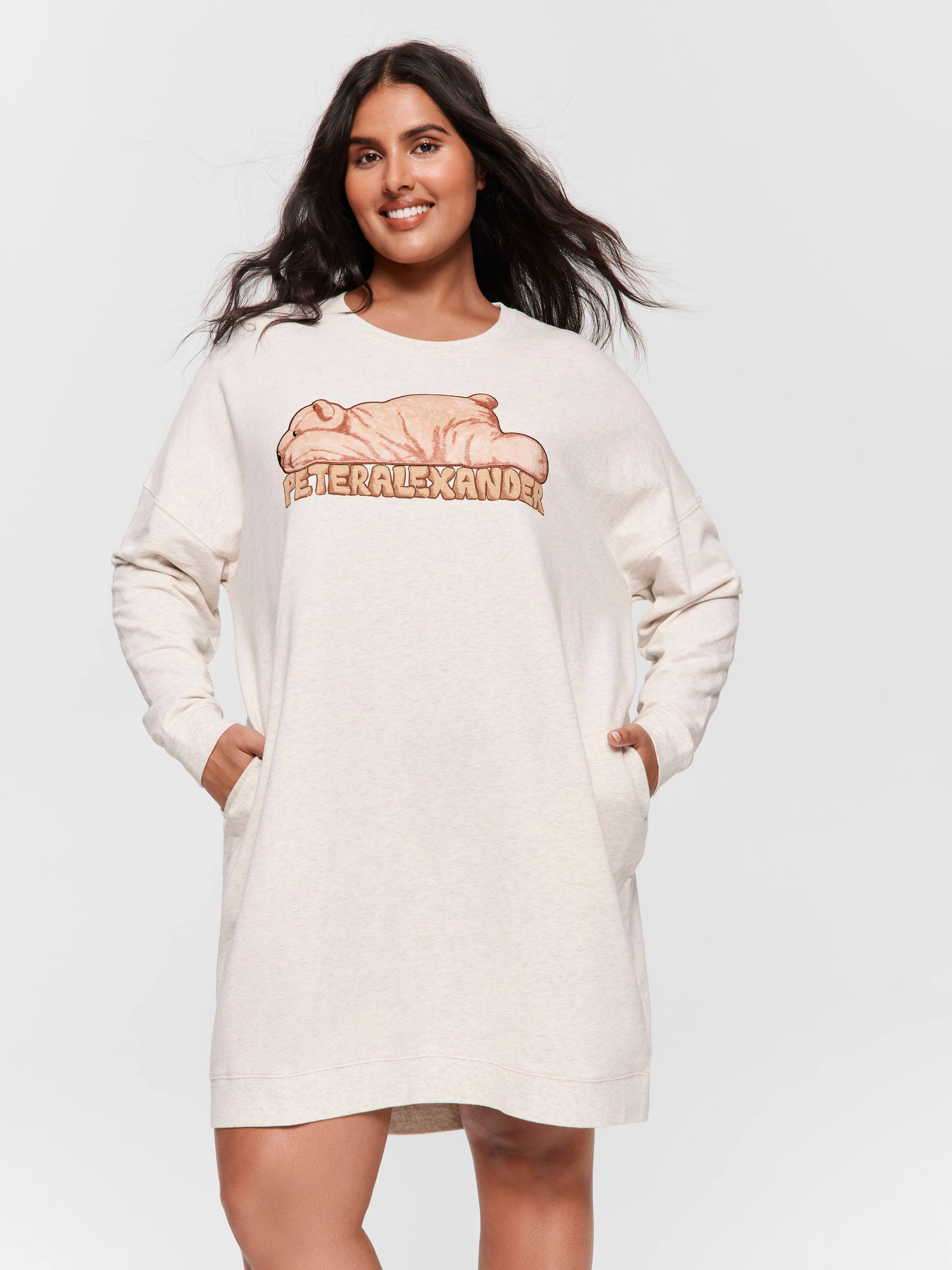 P.A. Plus Bear Long Sleeve Sweater Nightie