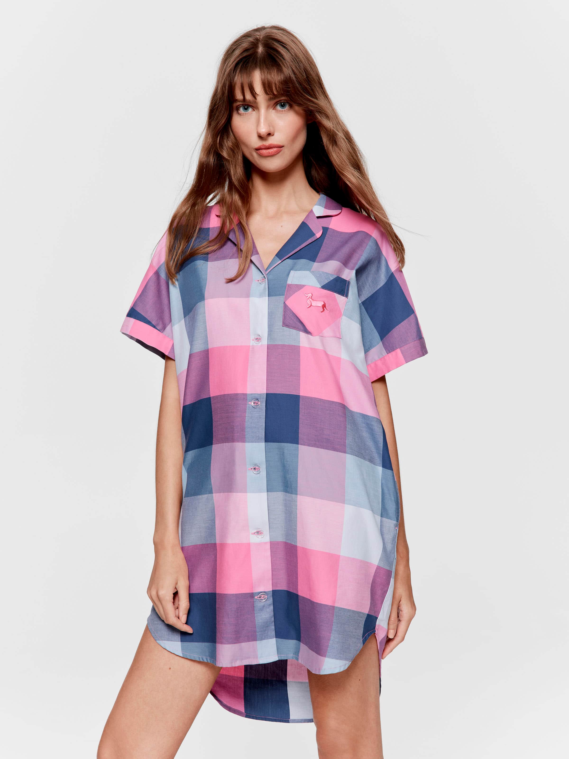 Buffalo Check 100% Cotton Nightshirt