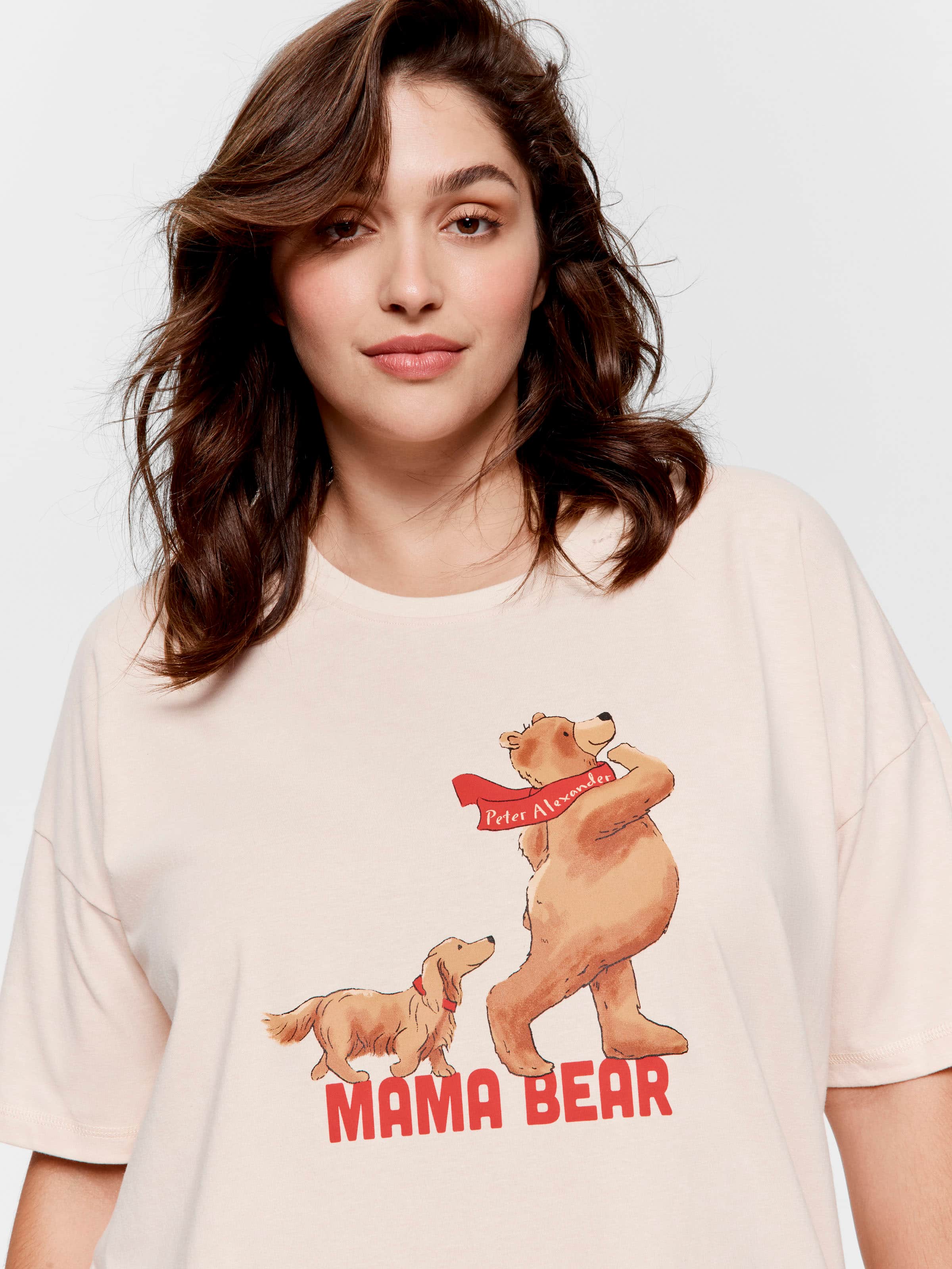 P.A. Plus Mama Bear Oversized Tee