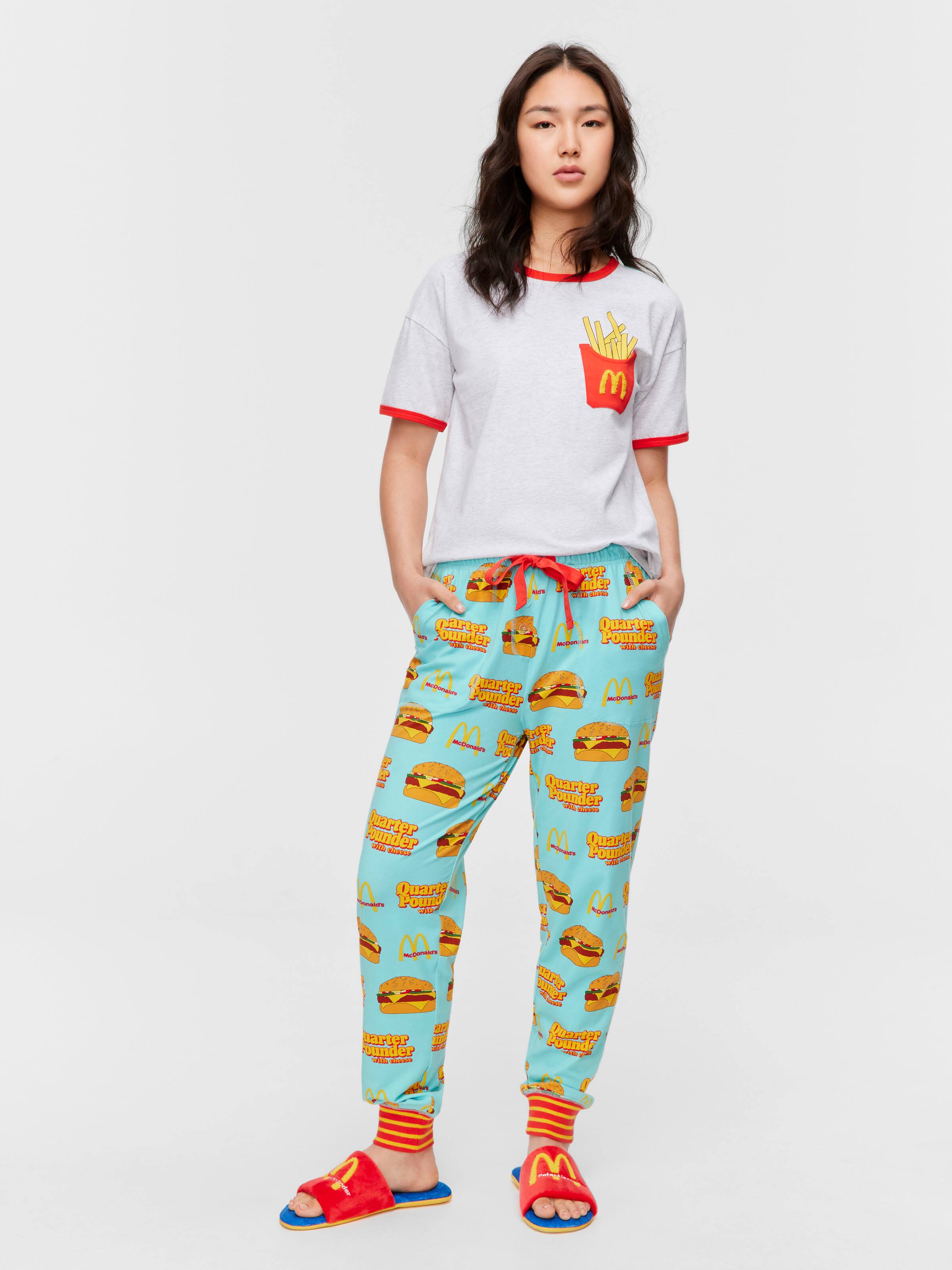 Maccas Quarter Pounder Burger Easy Pj Pant