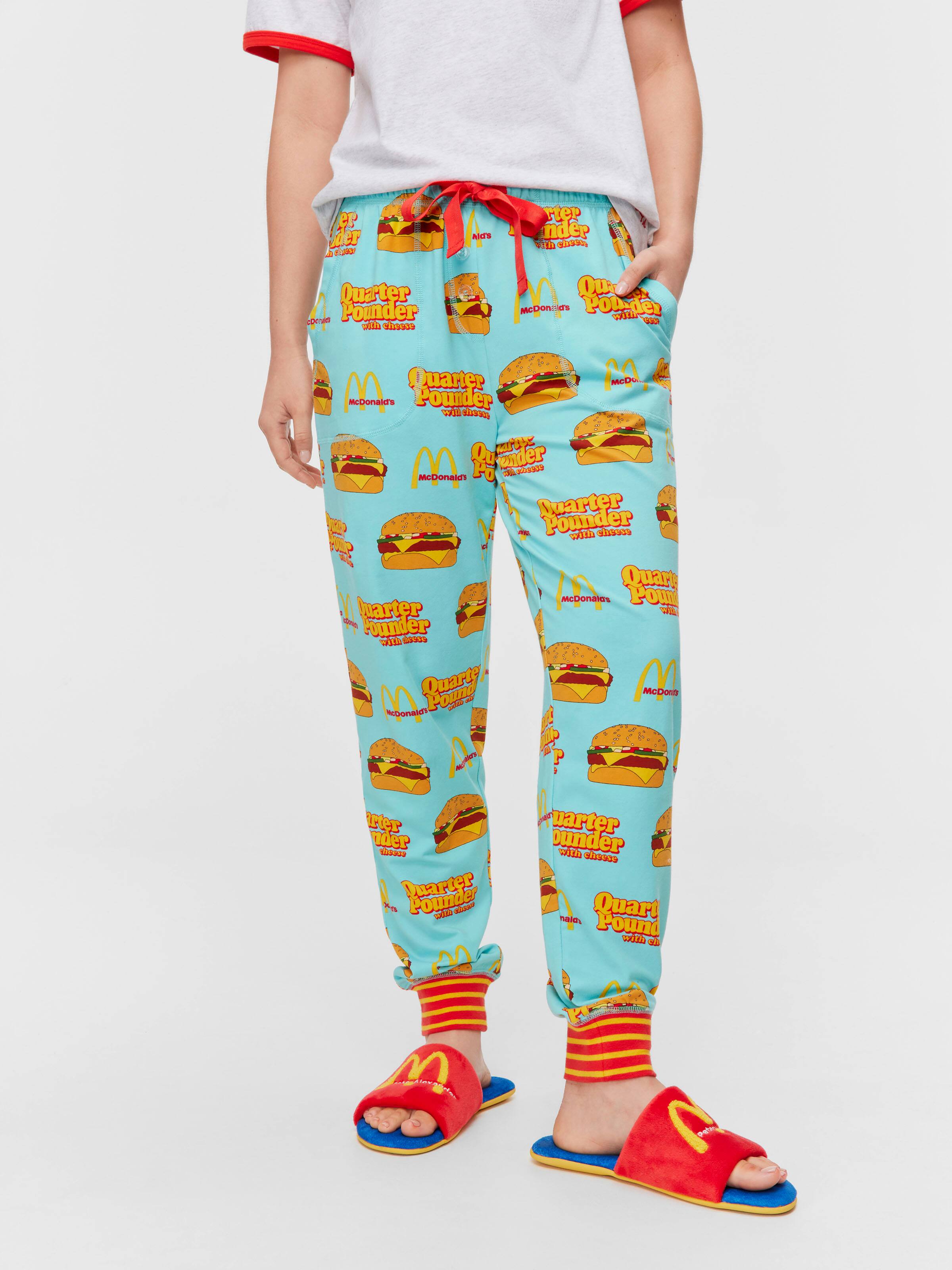 Maccas Quarter Pounder Burger Easy Pj Pant