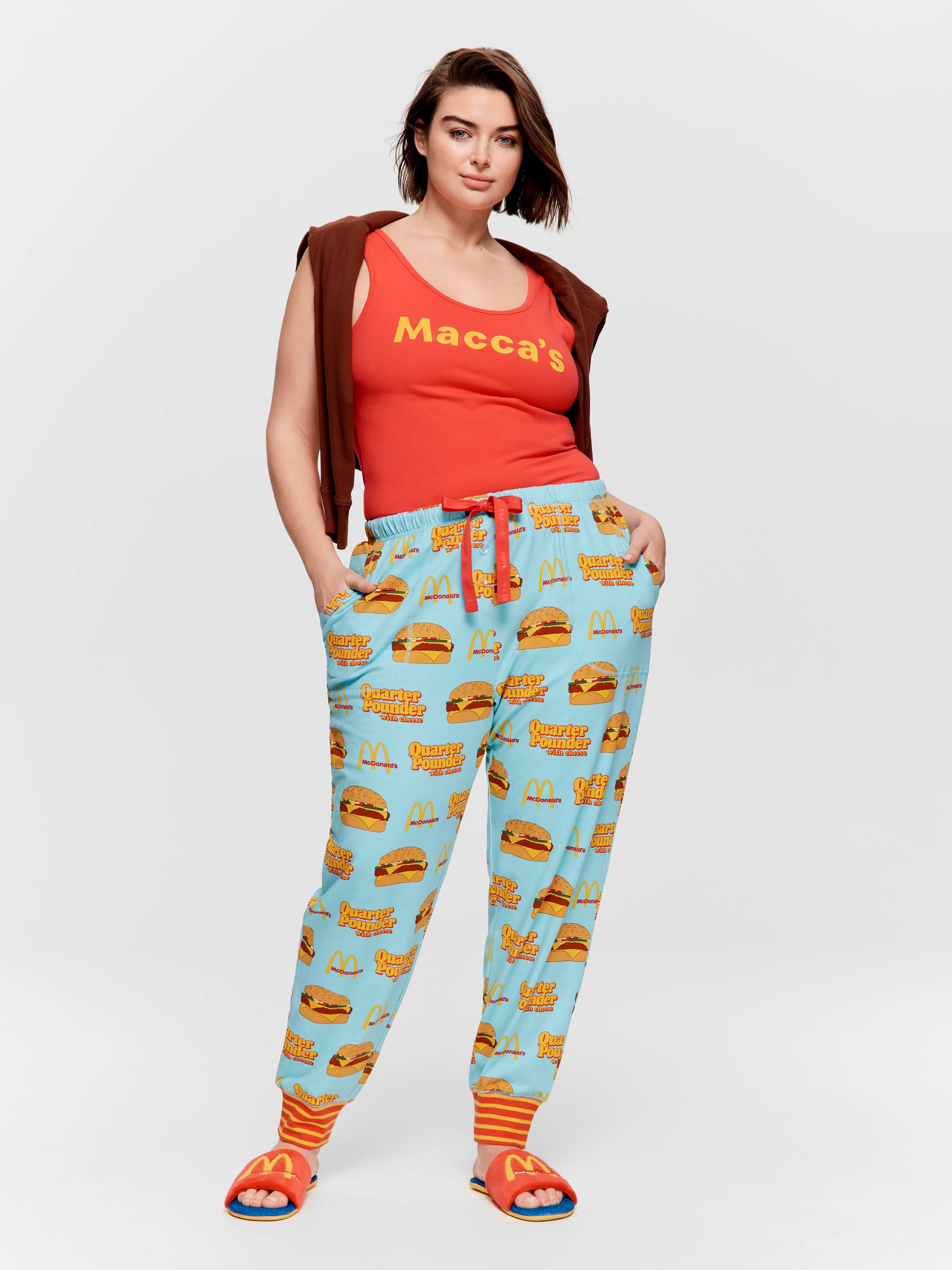 P.A. Plus Maccas Quarter Pounder Burger Easy Pj Pant