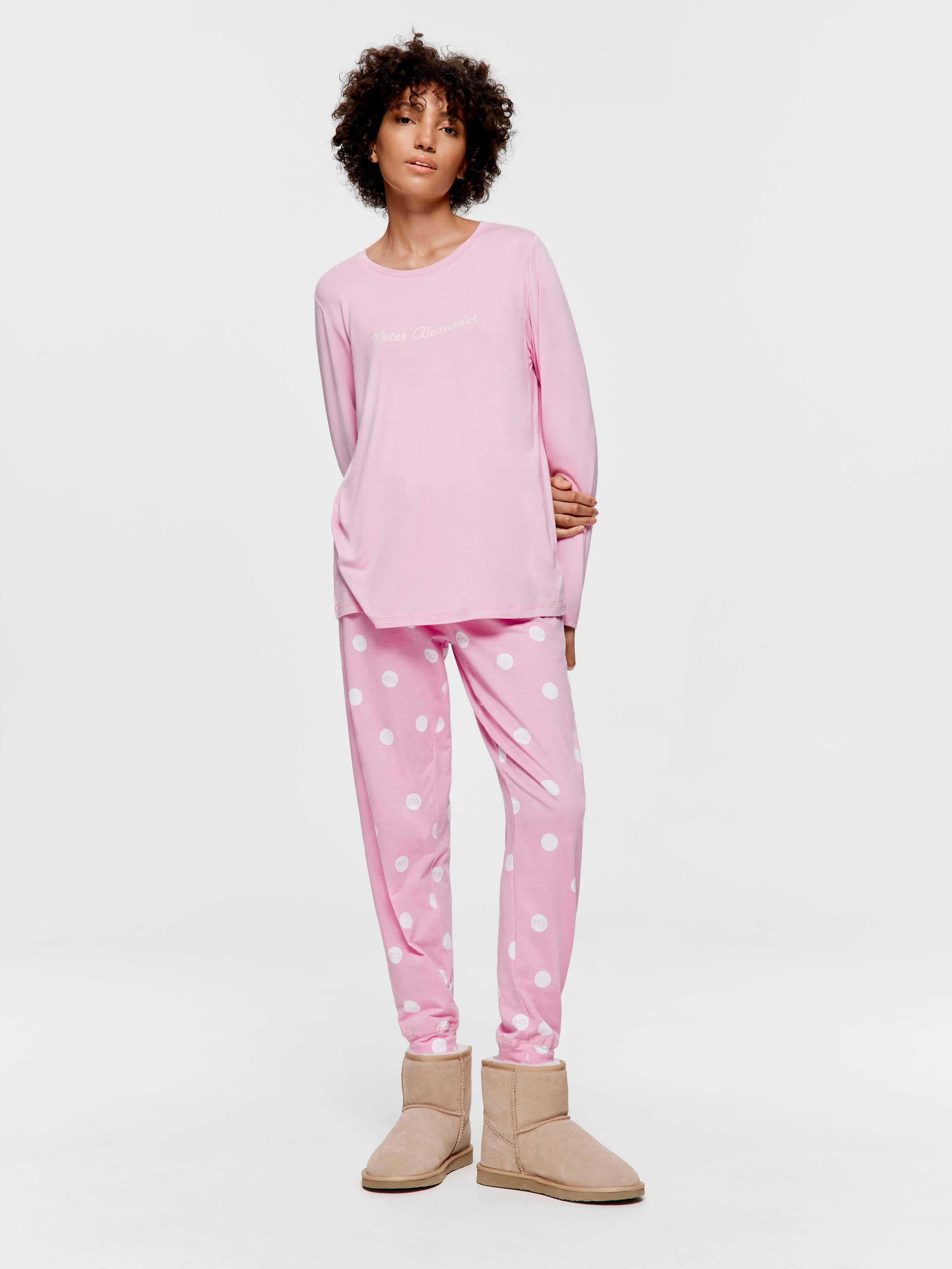 Pink Classic Long Sleeve Top