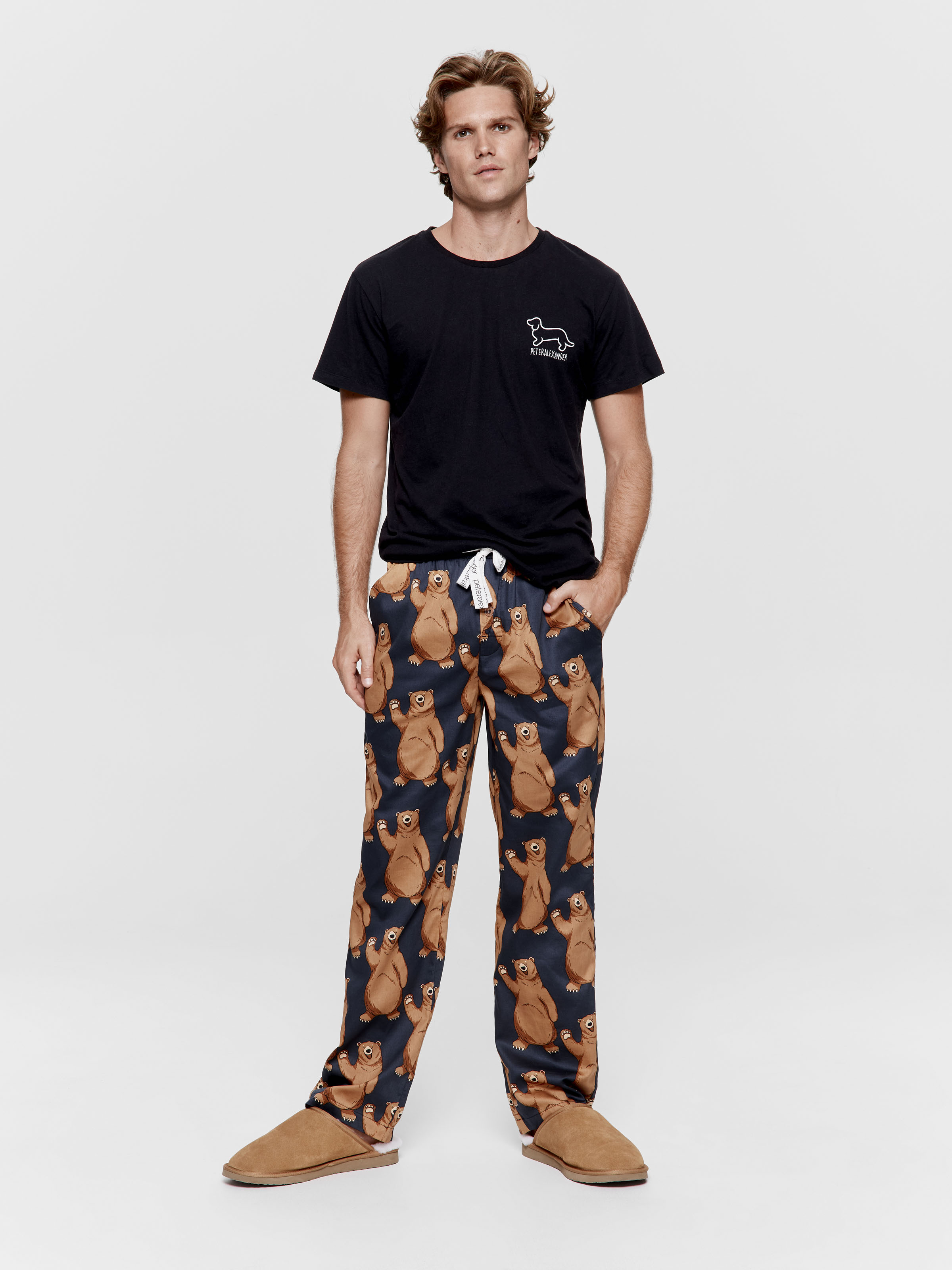 Waving Bear Pj Pant