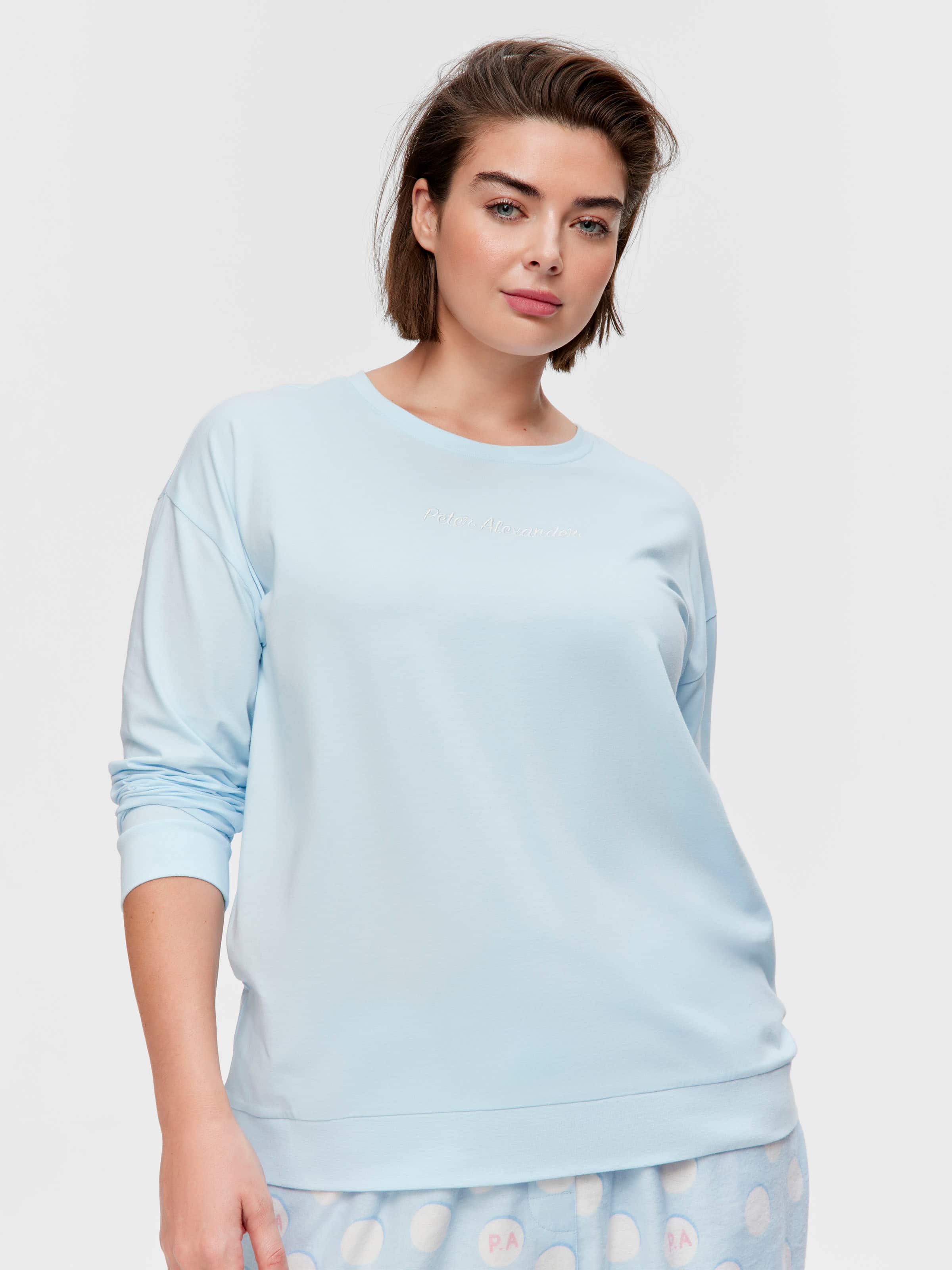 P.A. Plus Blue Branded Sweater