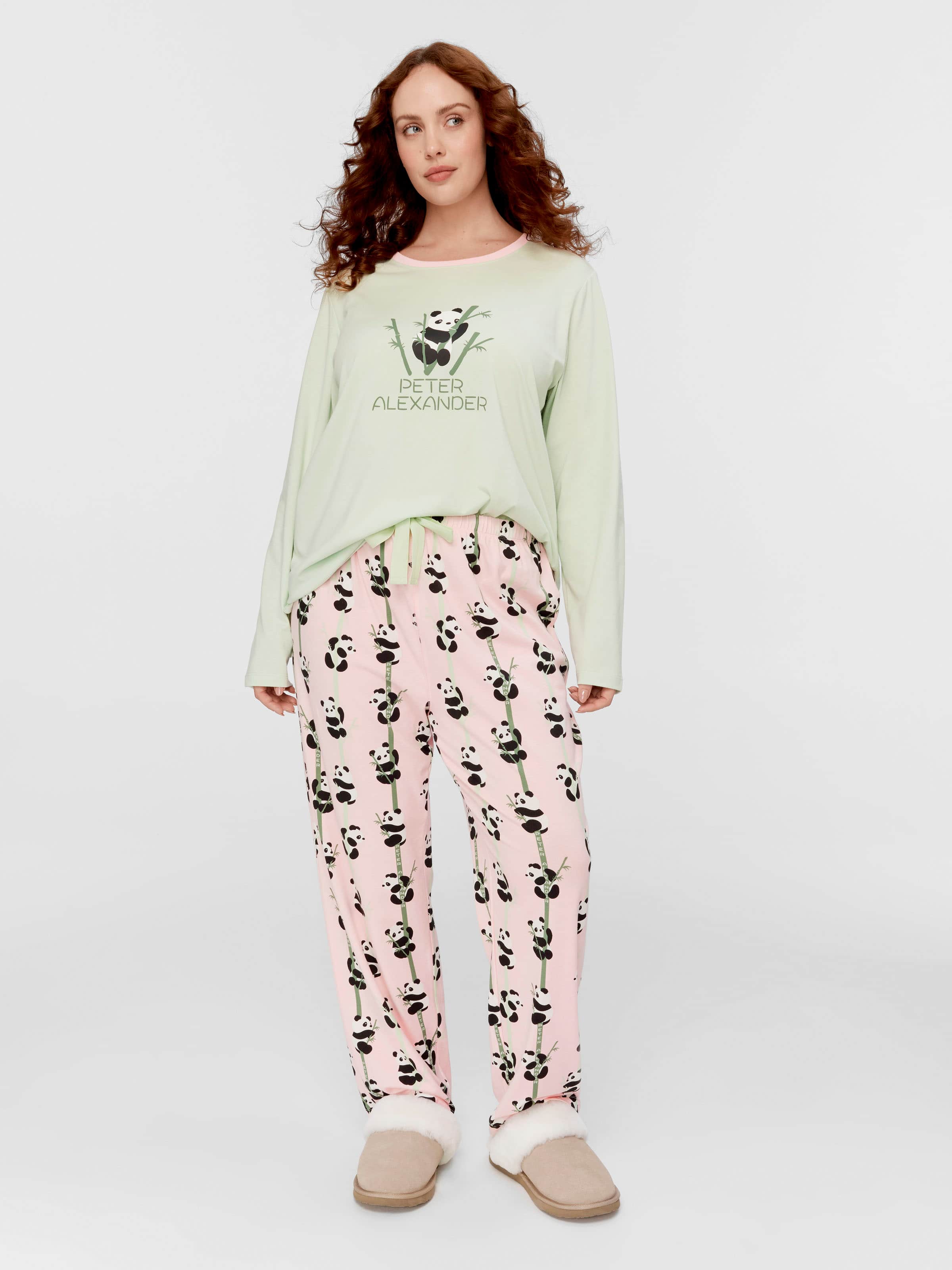 P.A. Plus Panda Tapered Pj Pant
