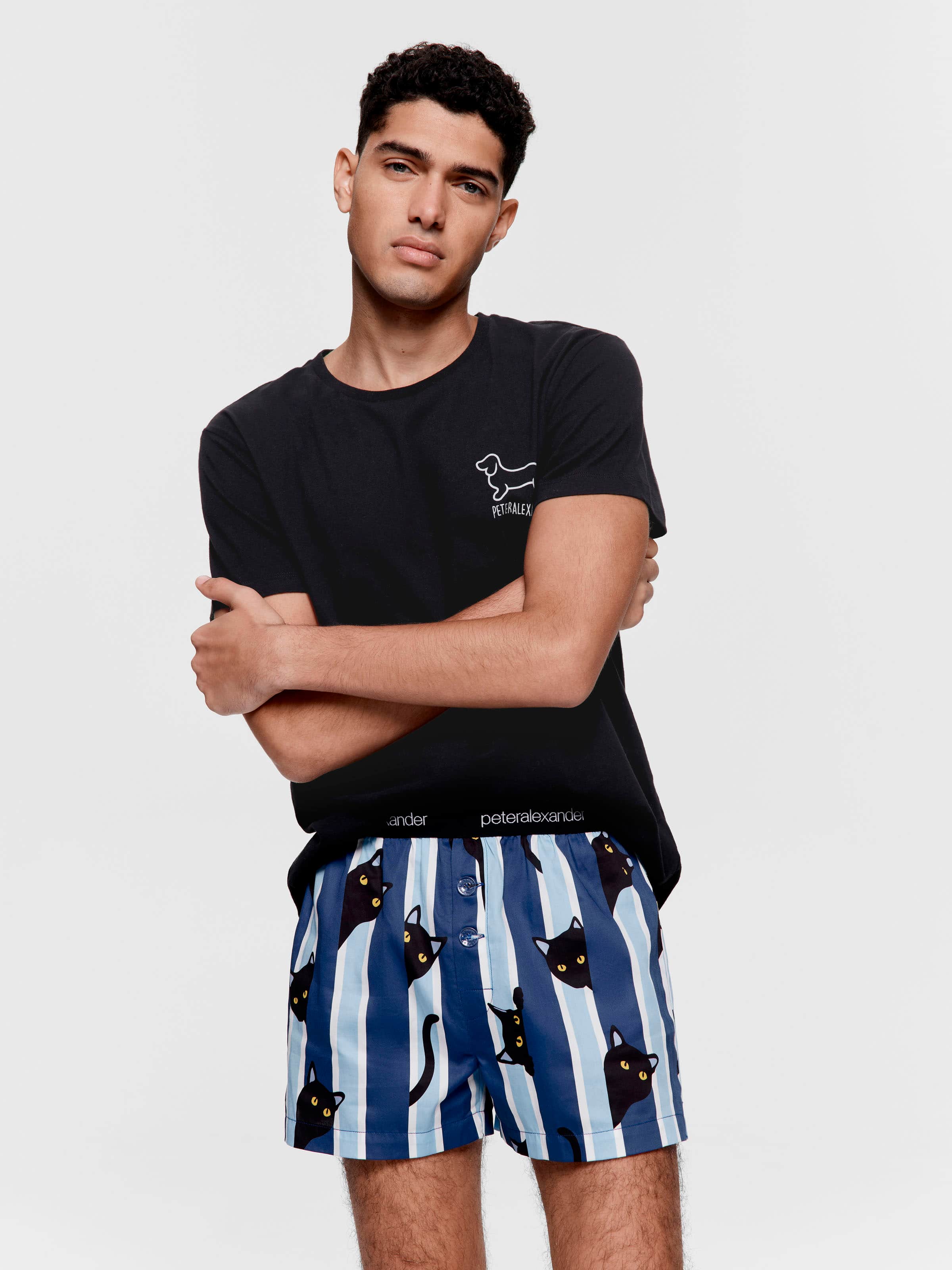 Sneaky Cat Boxer Short
