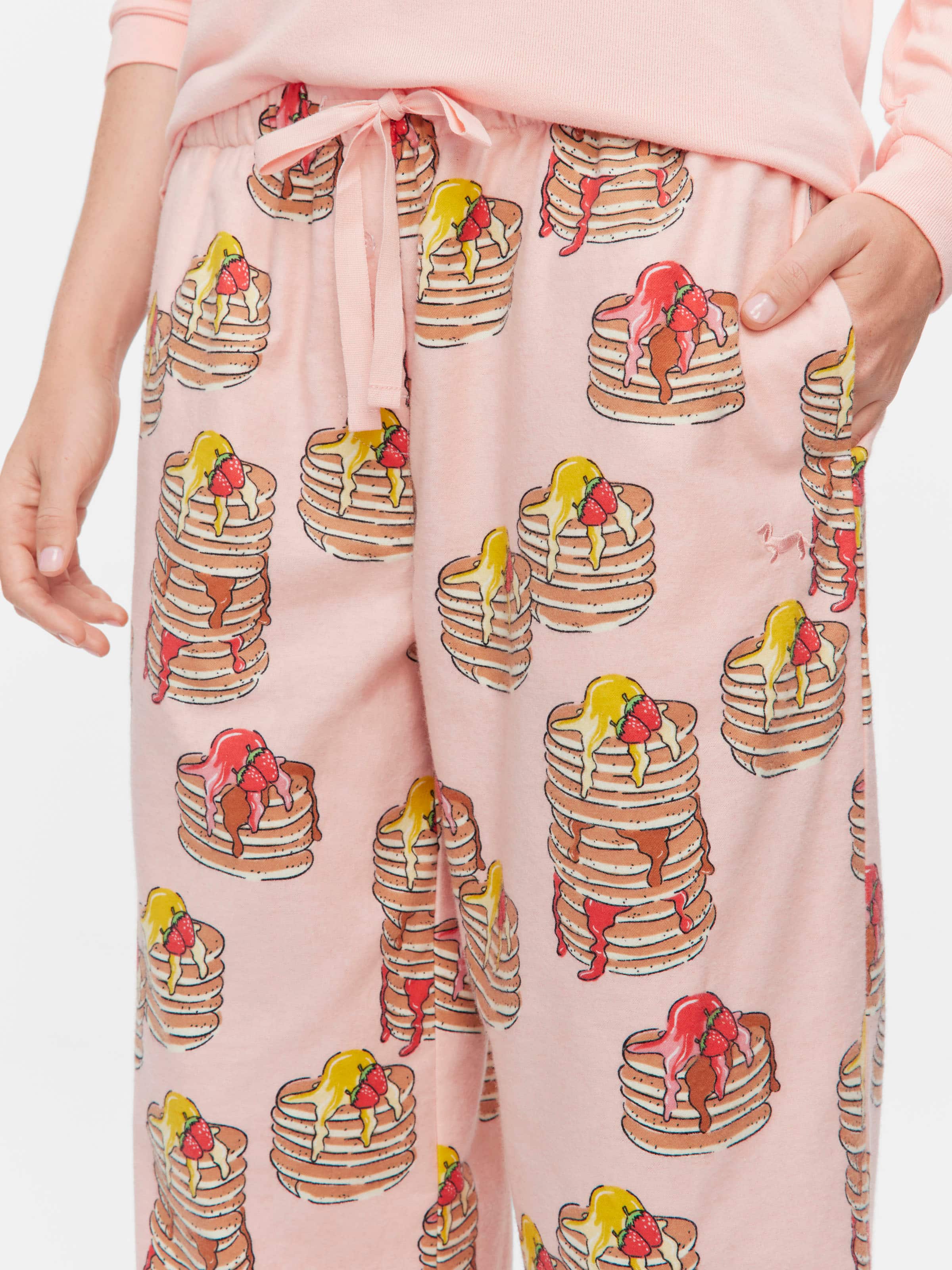 Pancake Stack Flannelette Pj Pant
