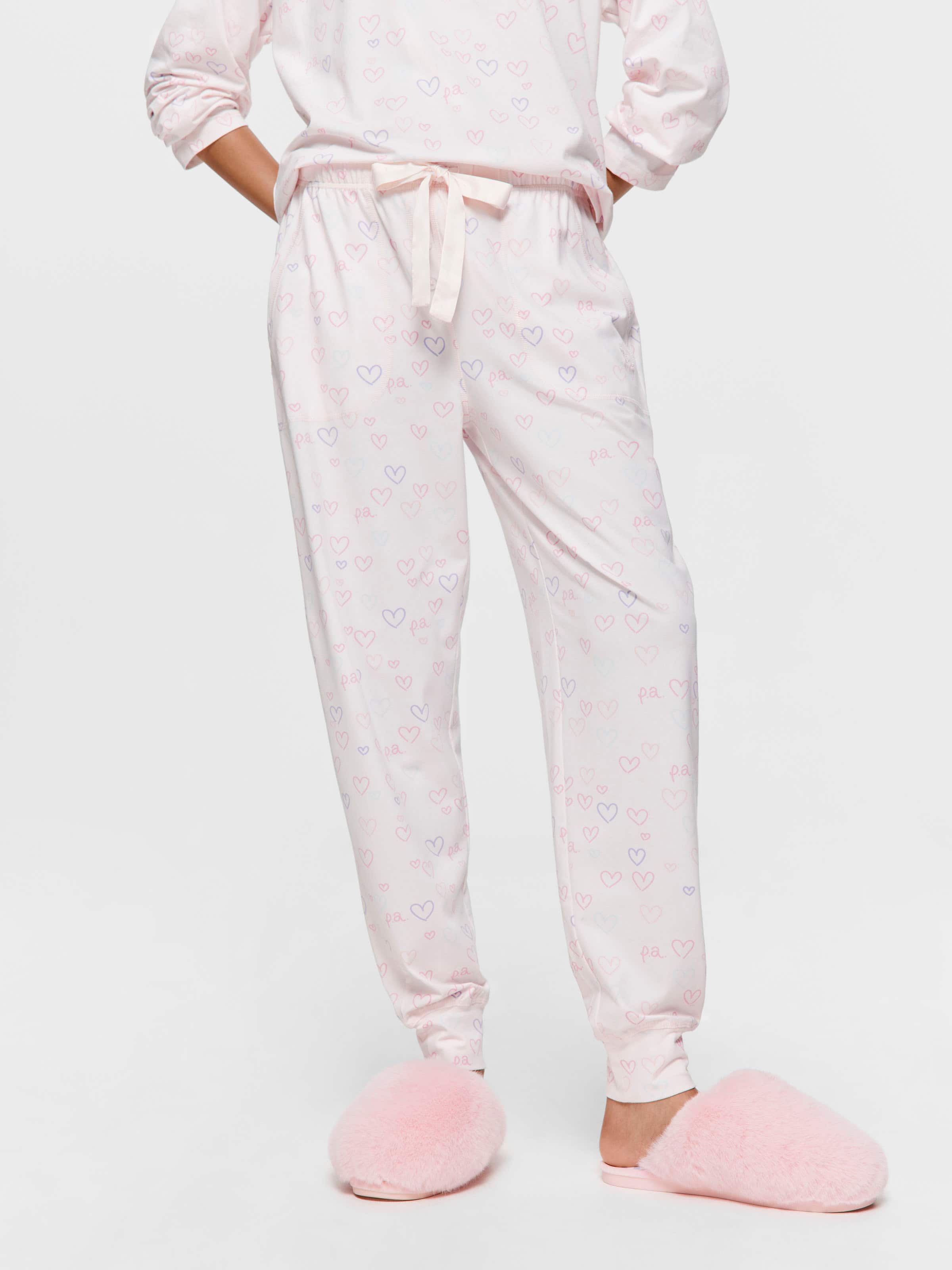 Pastel Hearts Easy Pj Pant