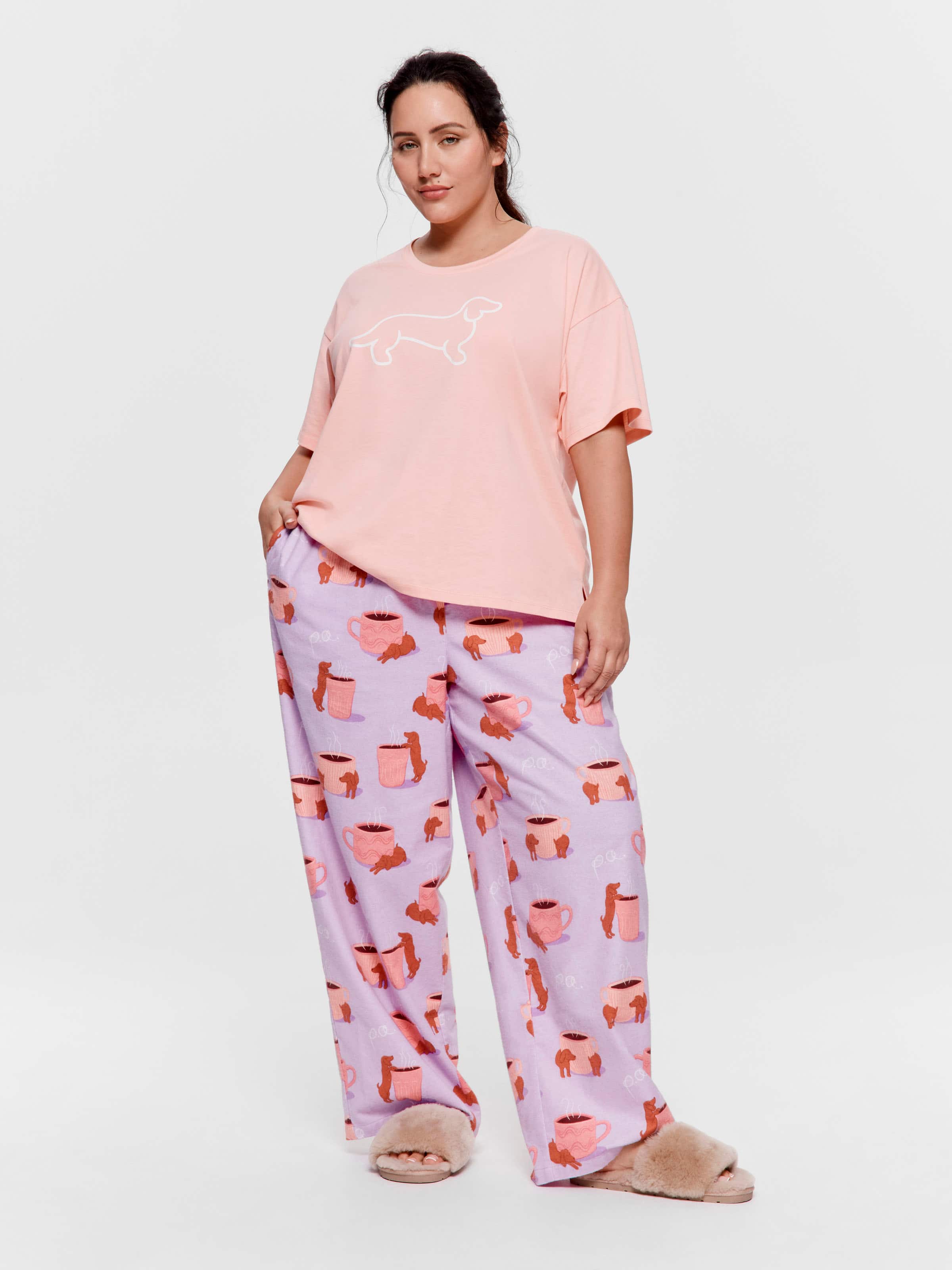 P.A. Plus Peach Logo Tee
