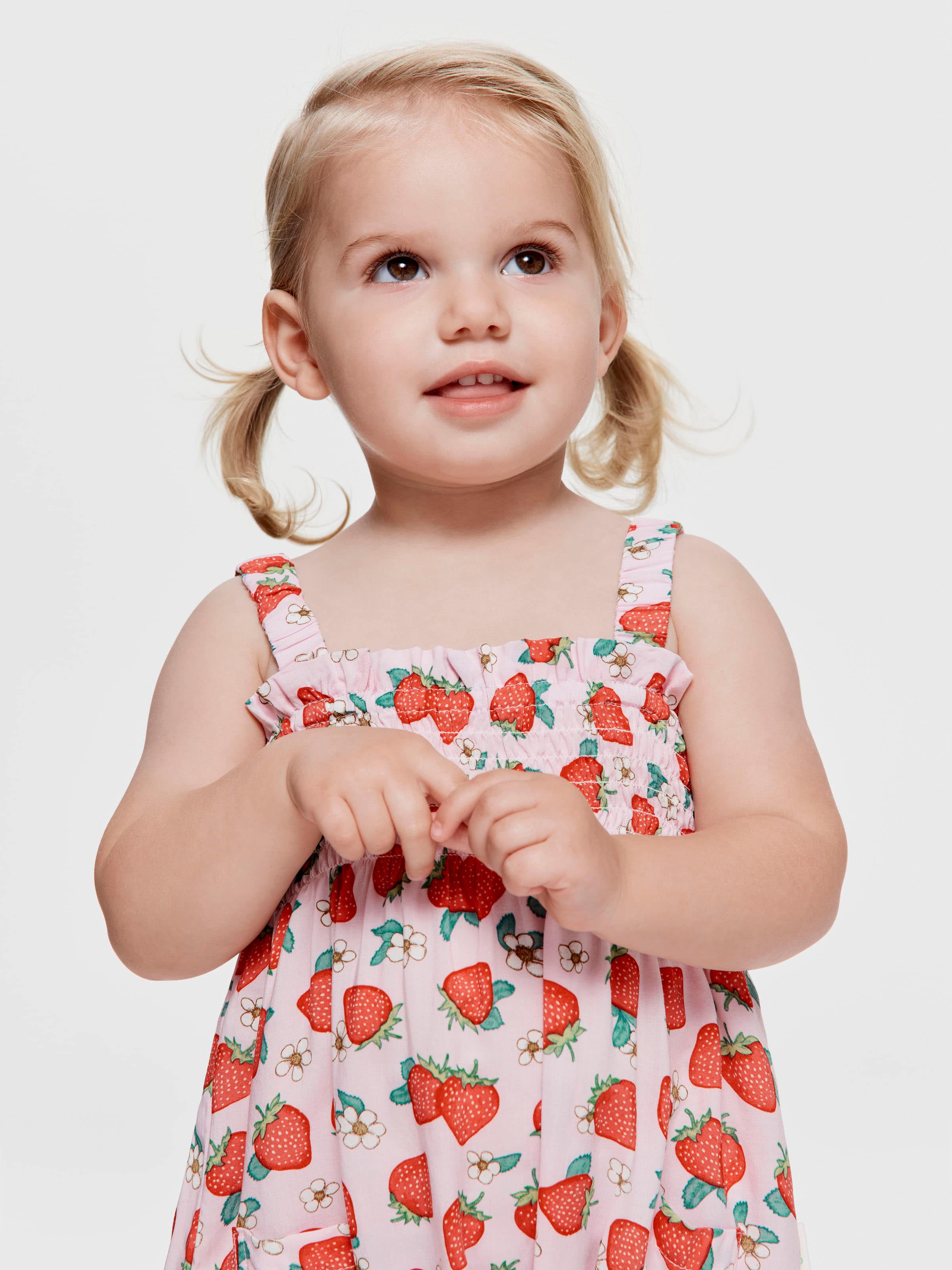 Baby Girl Strawberry Romper