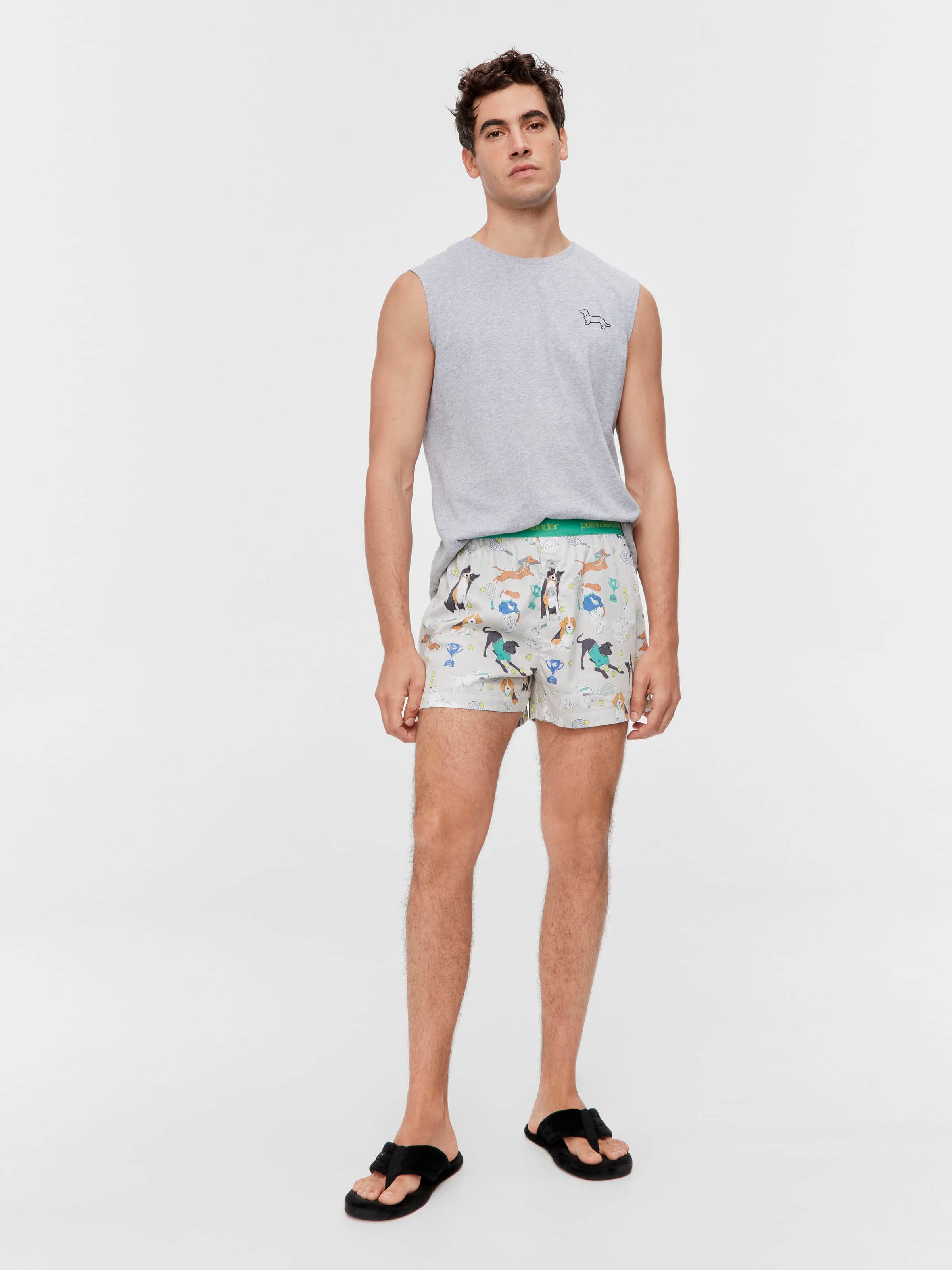 Tennis Dogs Boxer Short