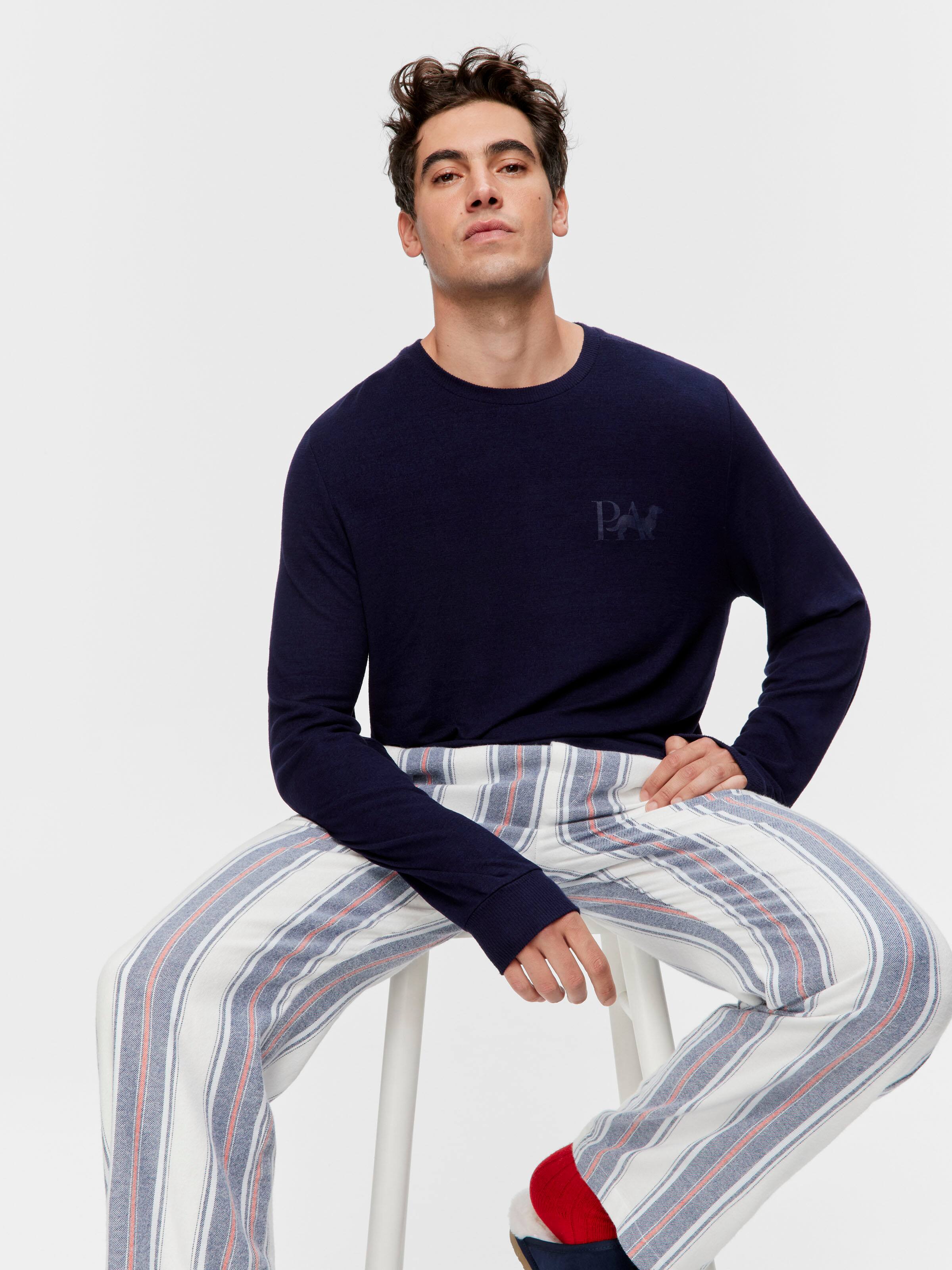 Mattress Stripe Flannelette Classic Pj Pant