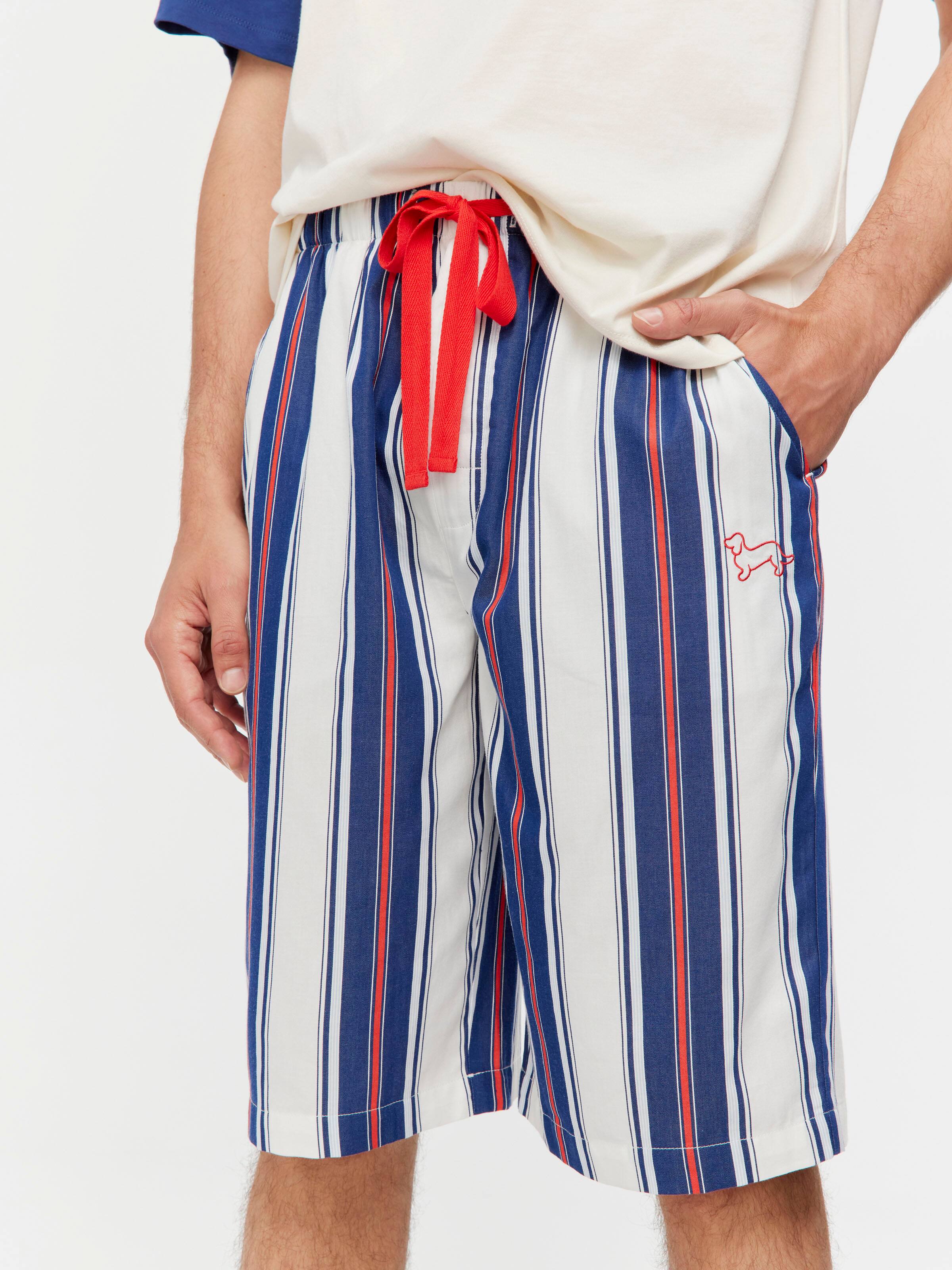 Mattress Stripe Sleep Short