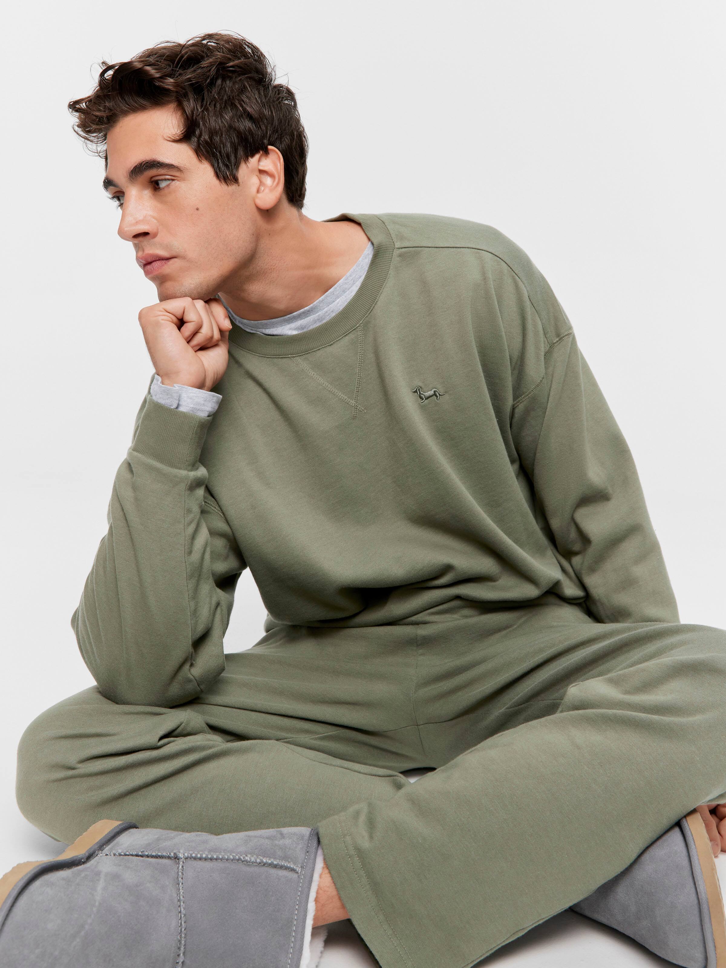 Washed Fleece Track Pj Pant