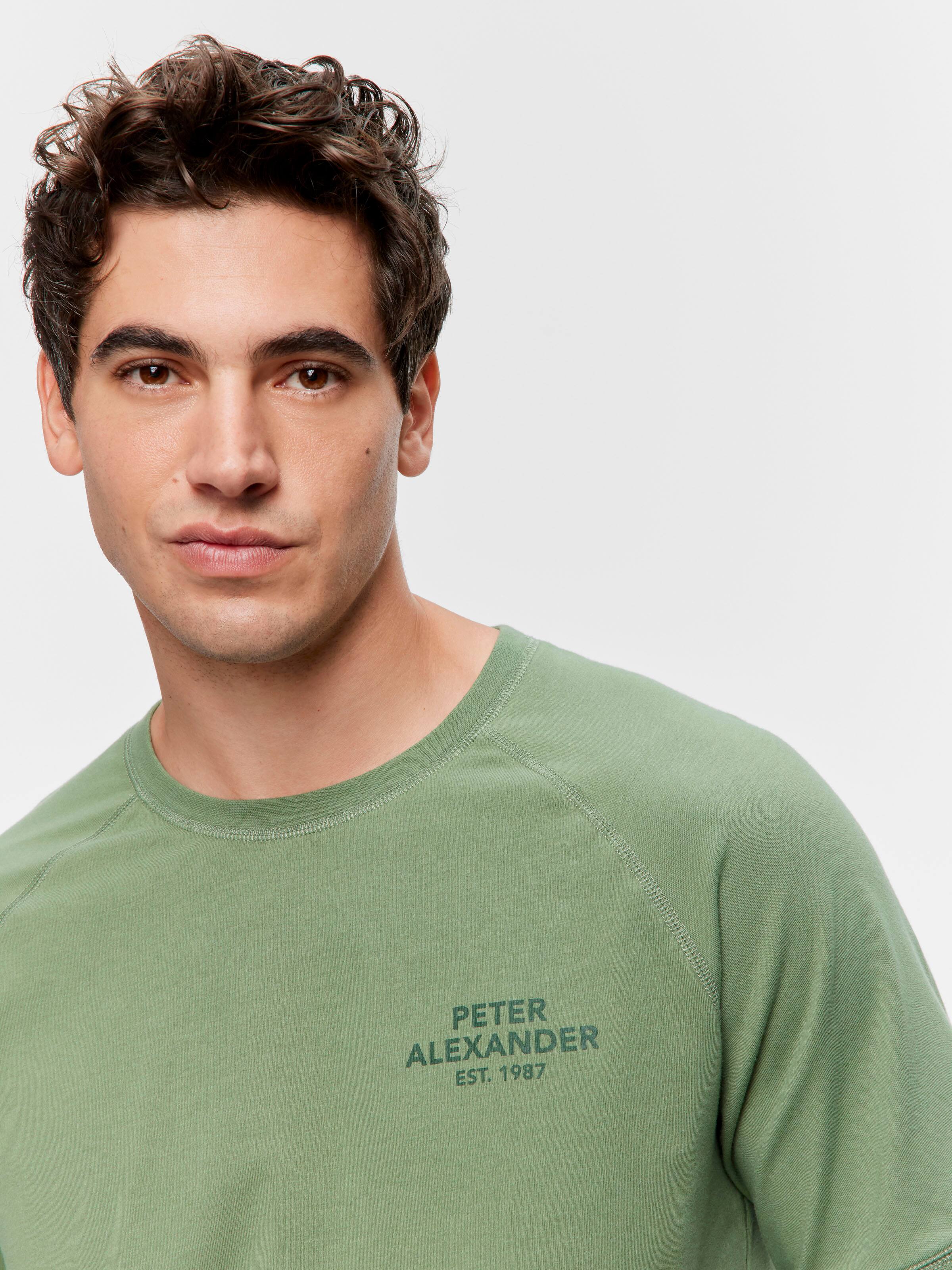 Olive Raglan Tee