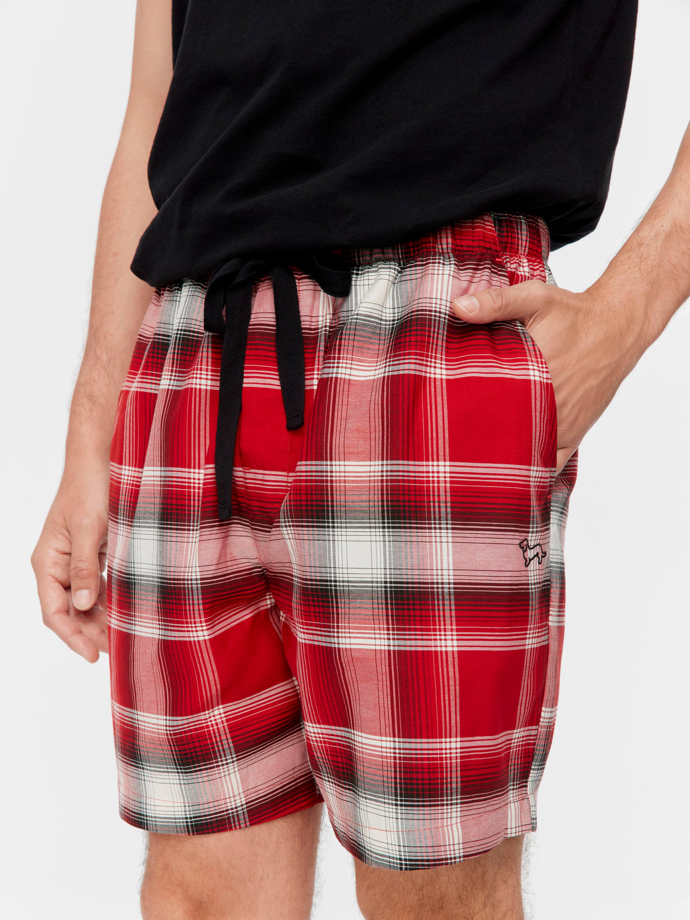 Western Check Mid Short