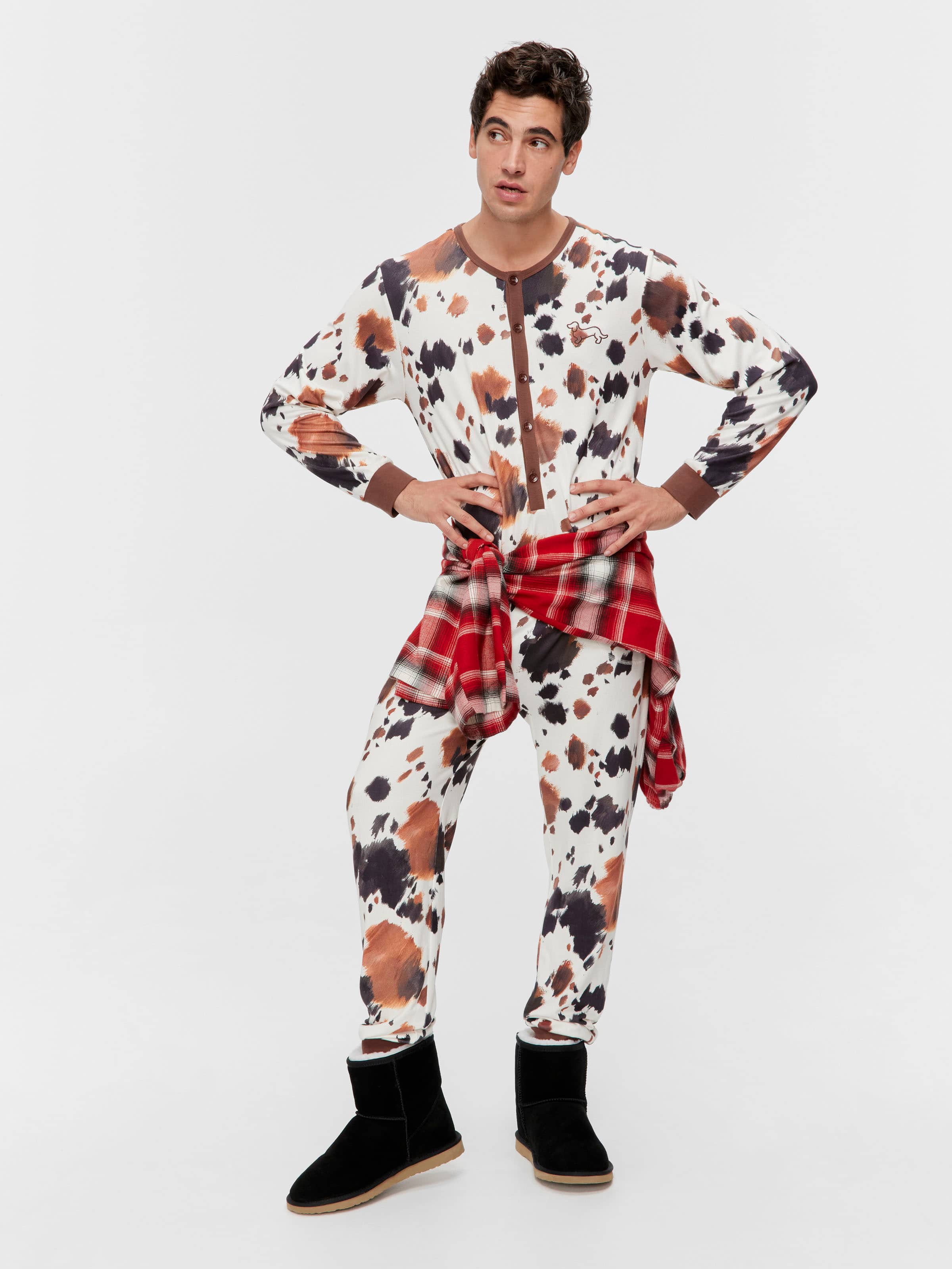 Mens Cowboy Onesie
