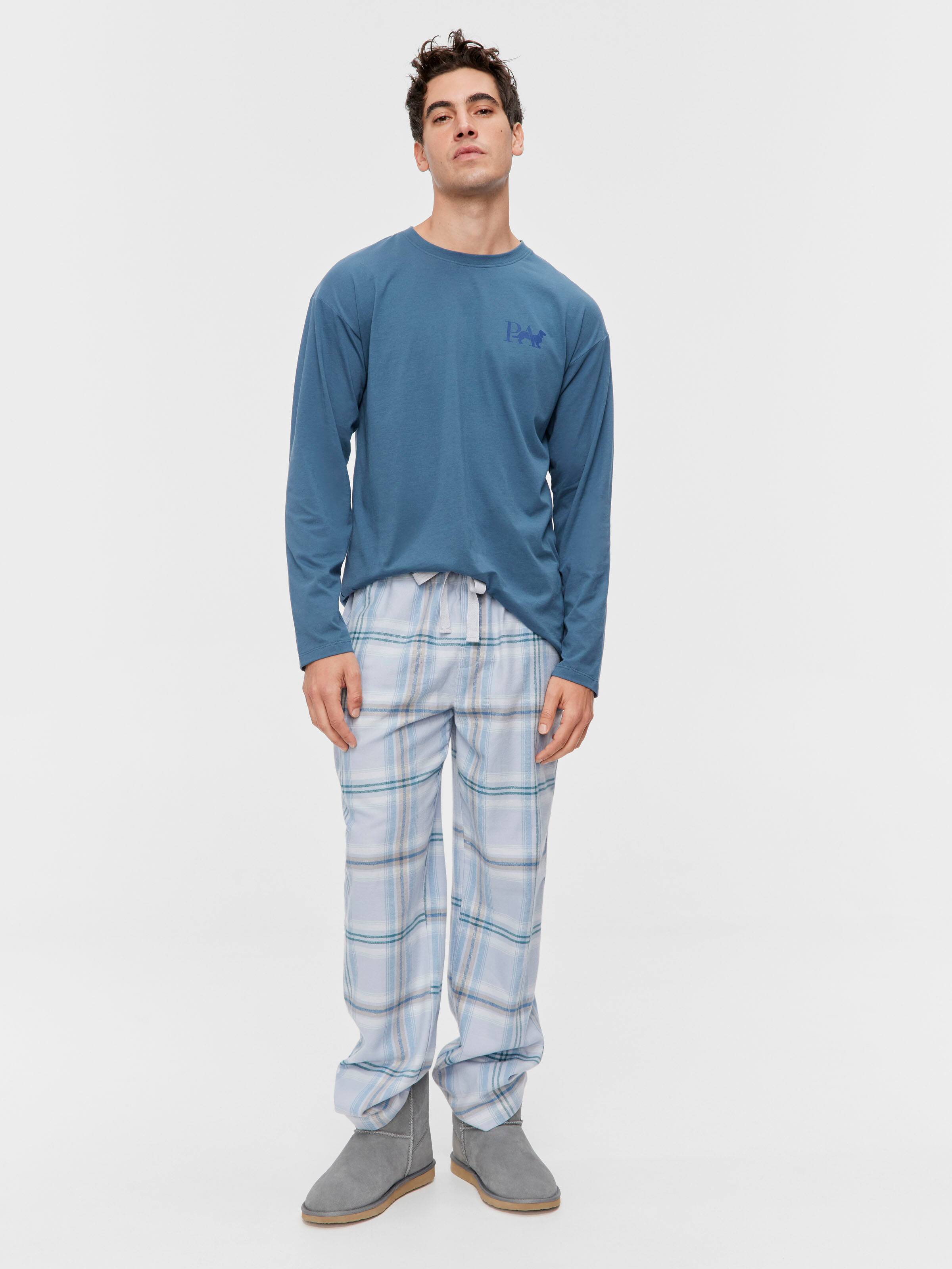 Winter Check Flannelette Classic Pj Pant