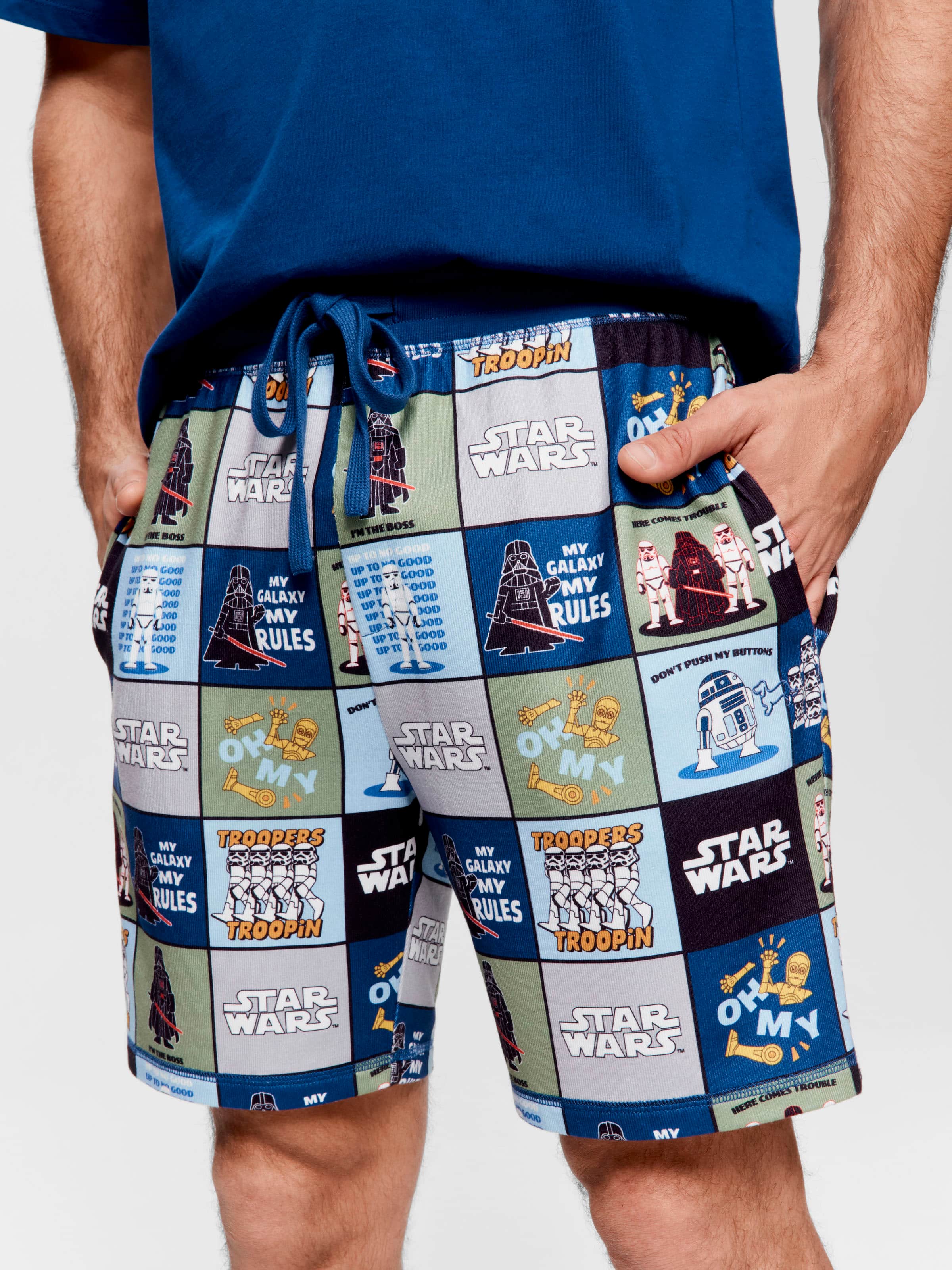 Star Wars Knit Mid Short