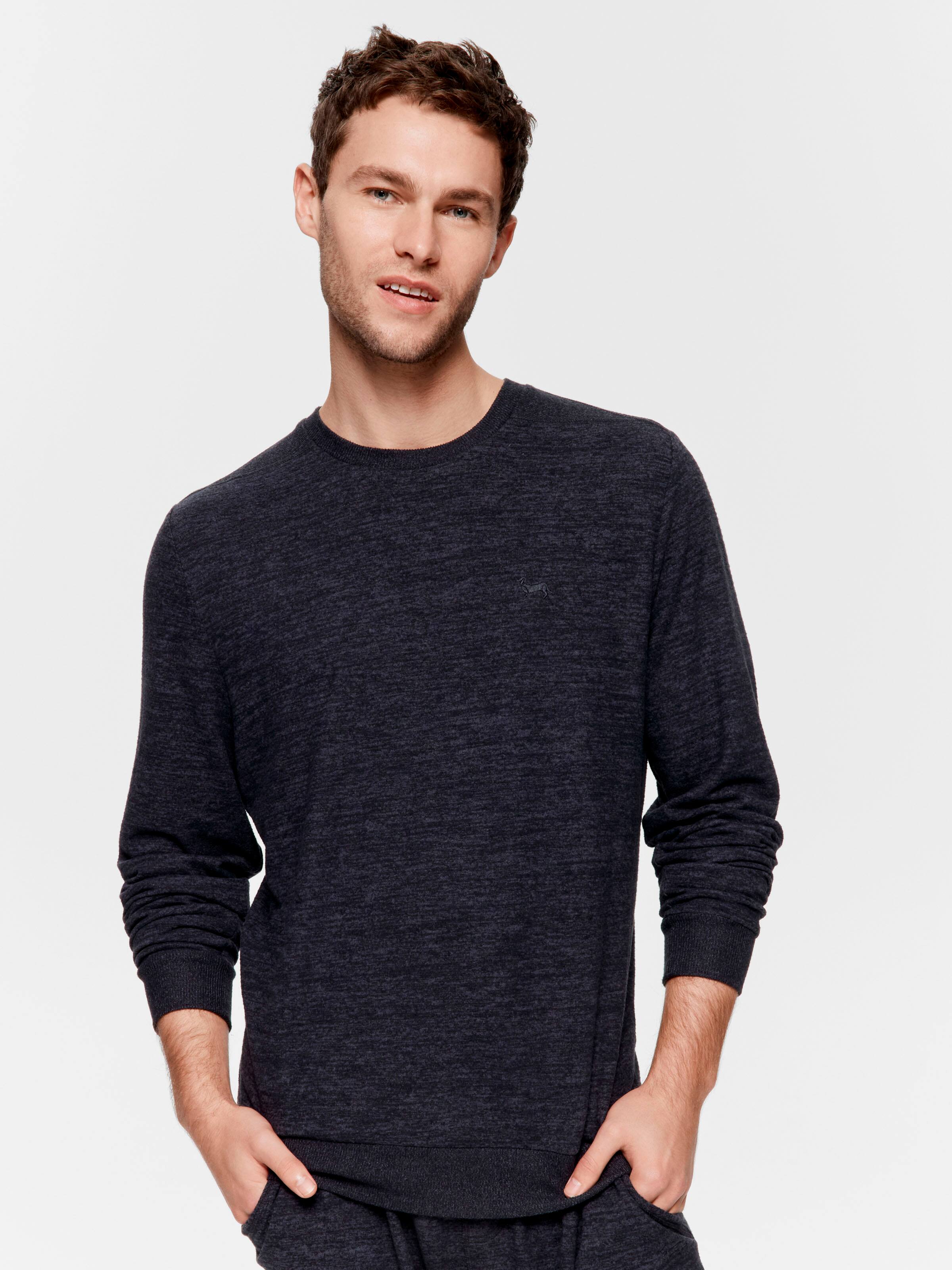 Charcoal Fuzzy Sweater