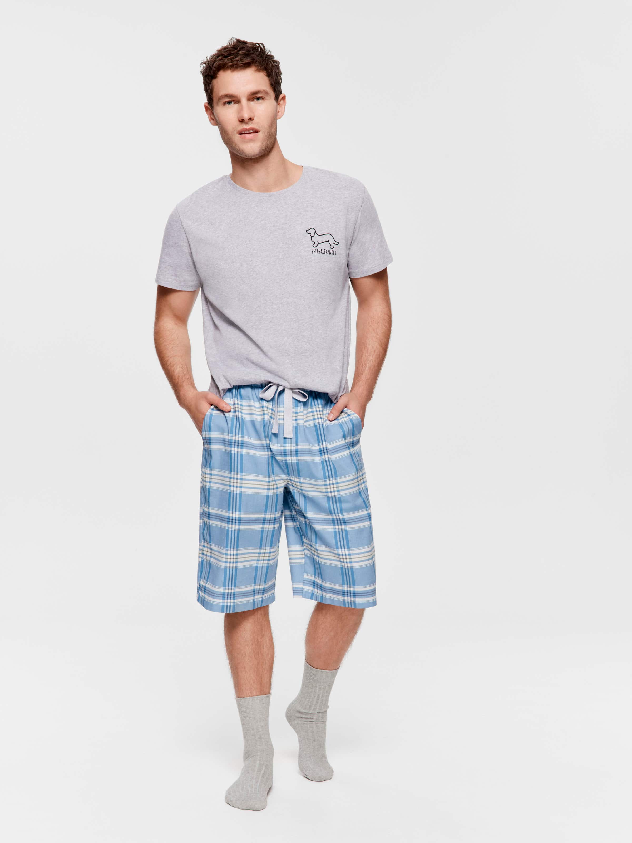 Classic Check Long Pj Short
