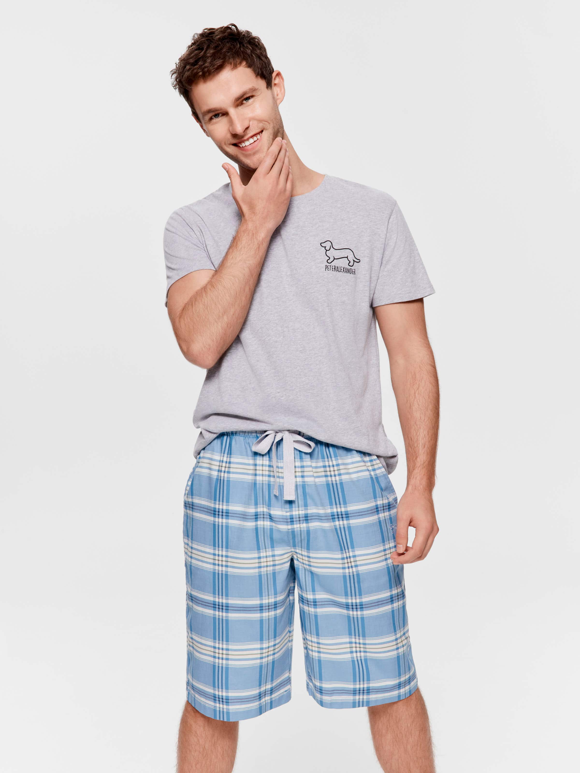 Classic Check Long Pj Short