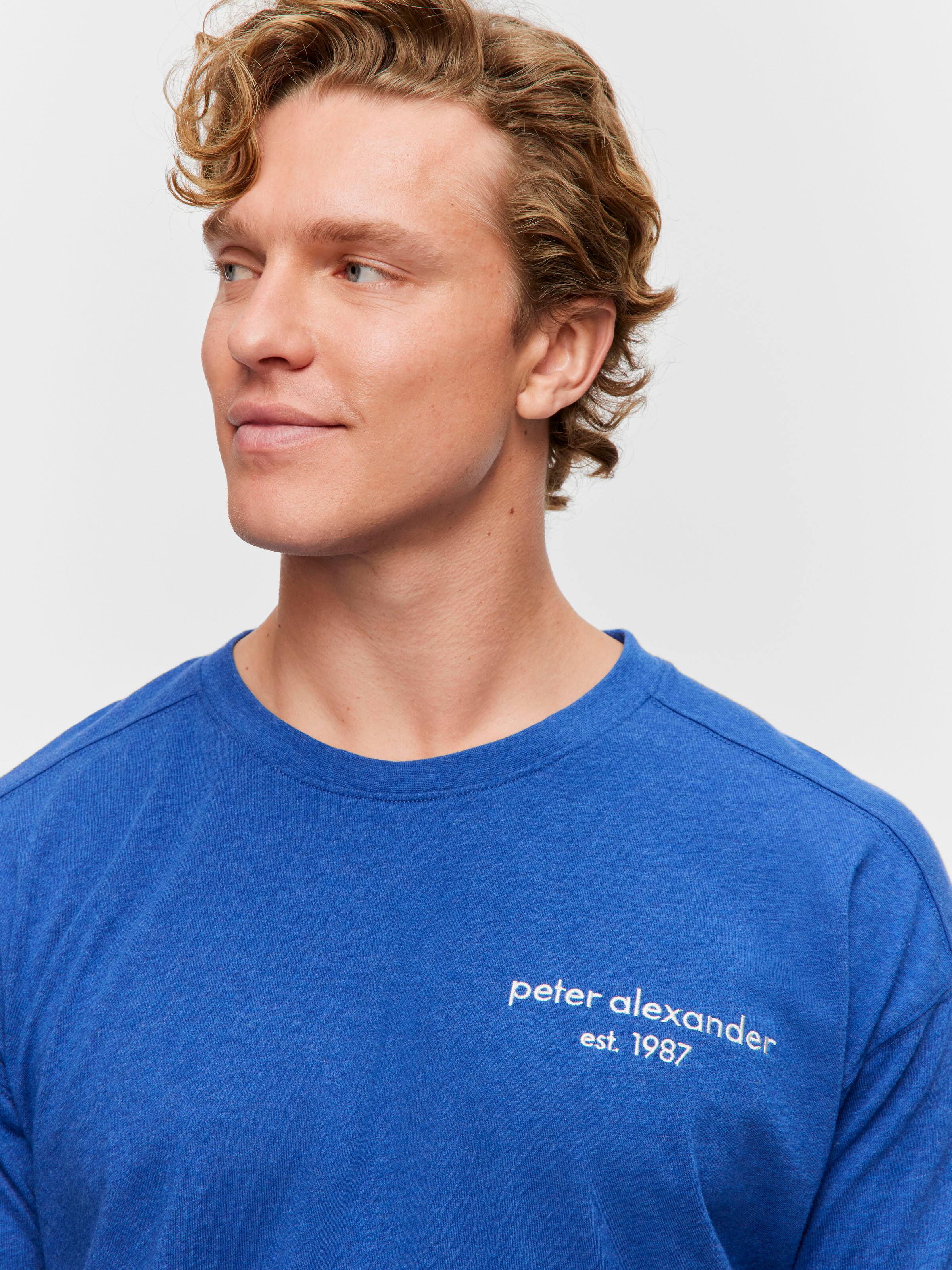 Navy Marle Tee