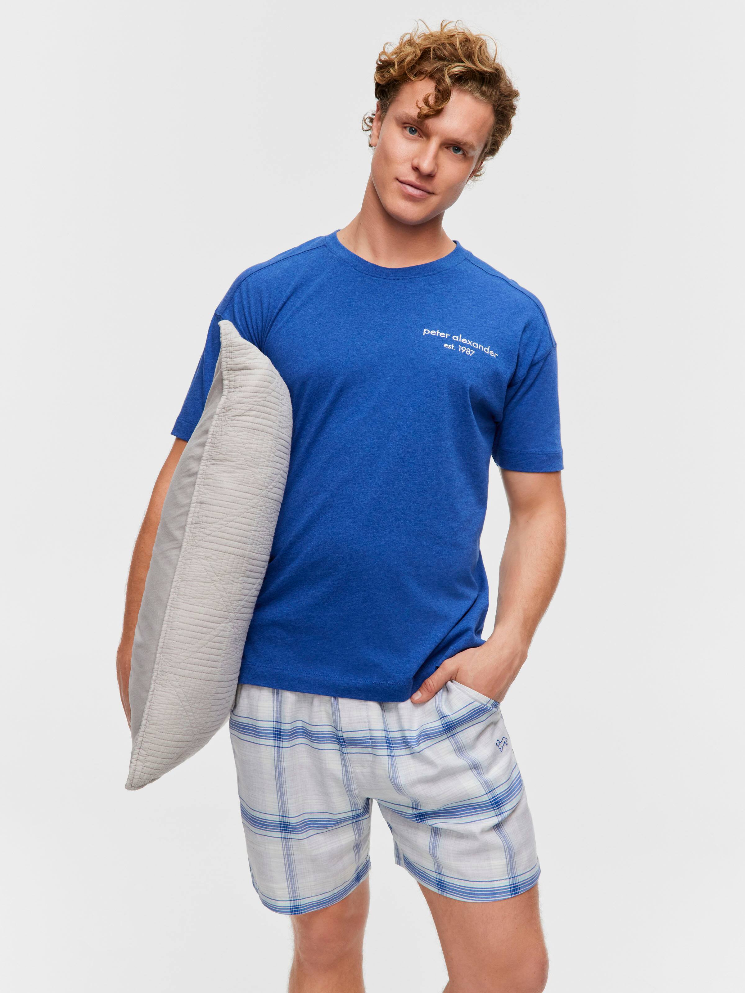 Navy Marle Tee