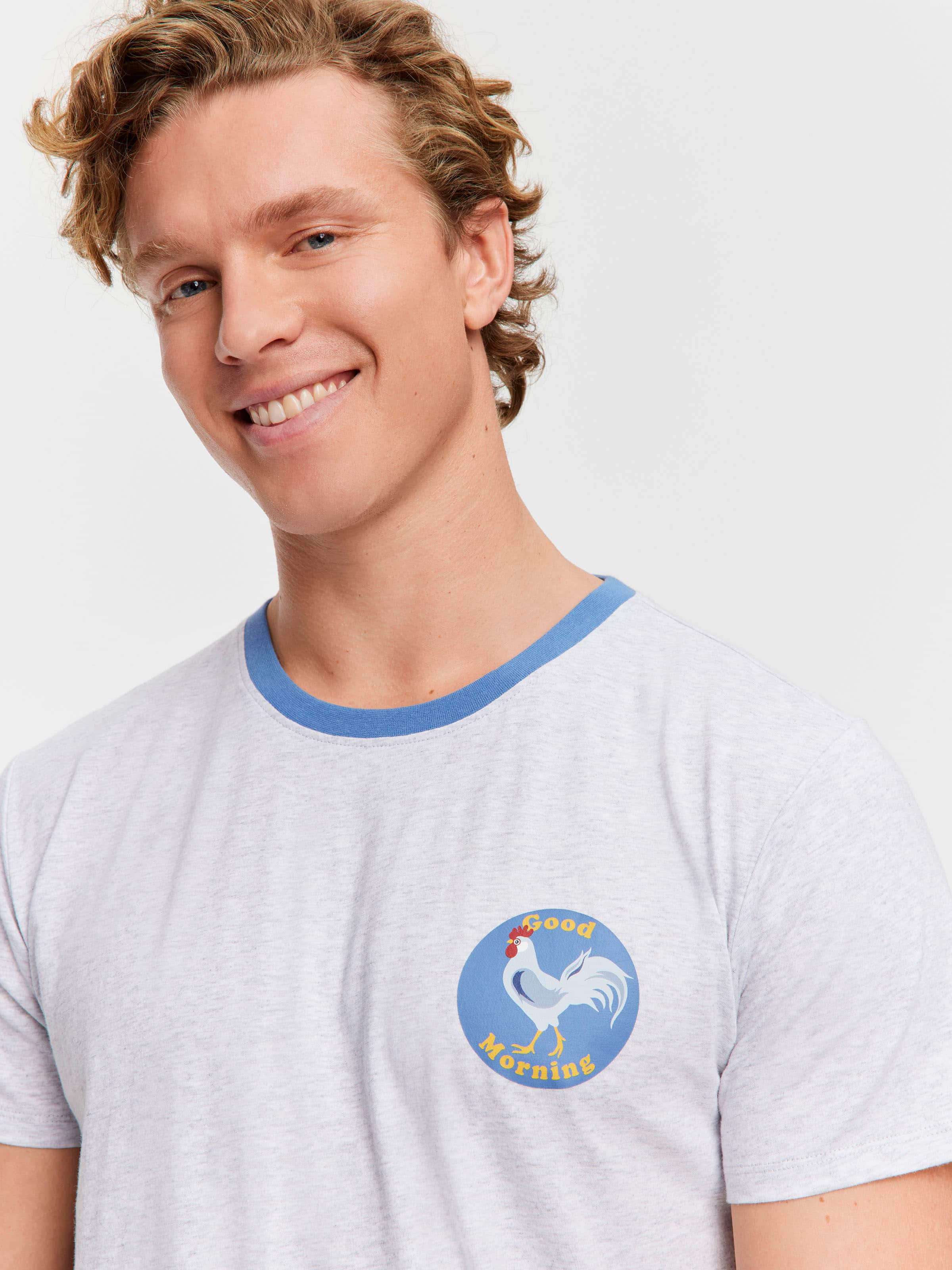 Good Morning Rooster 100% Cotton Tee