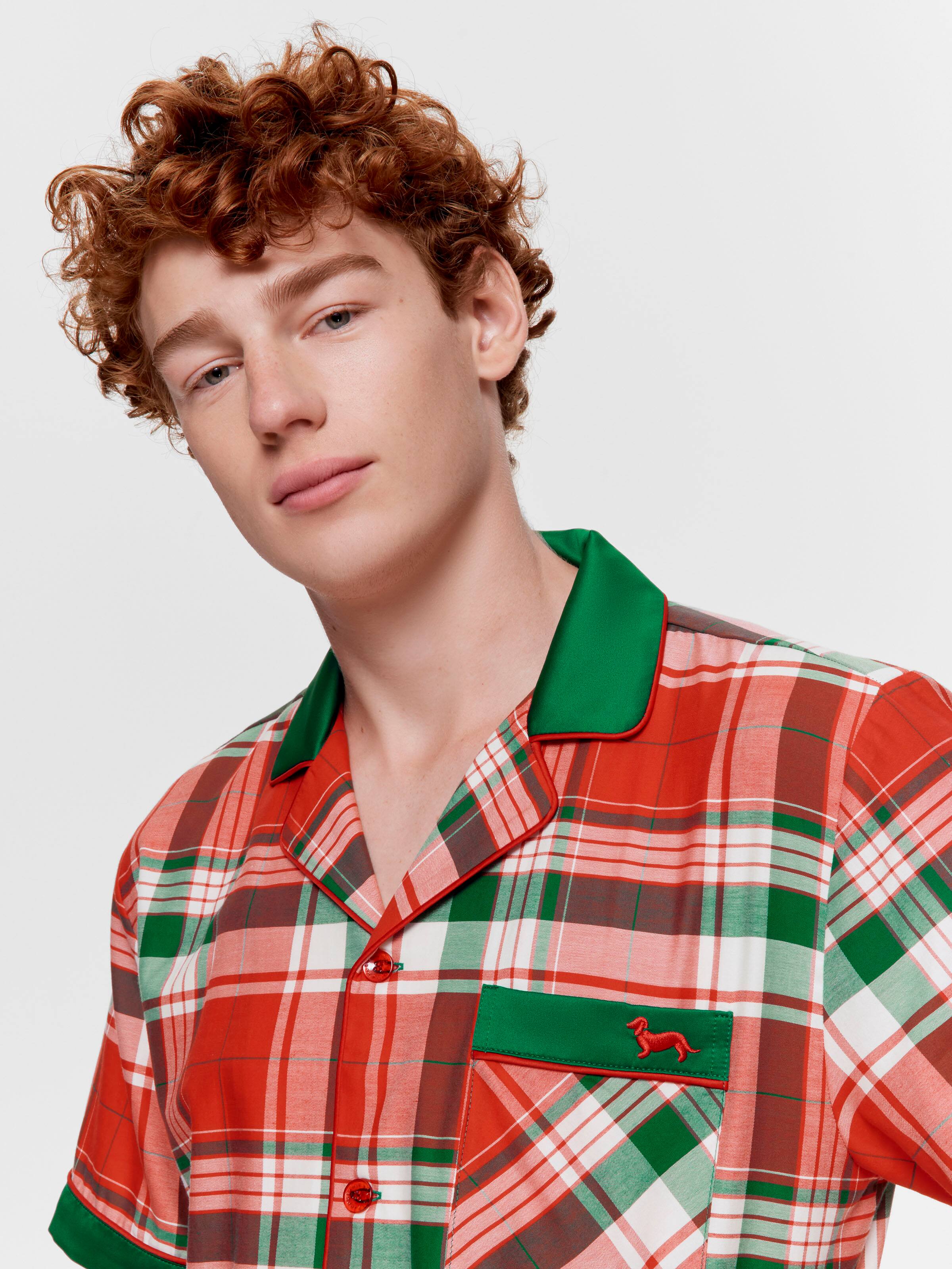 Tartan 100% Cotton Short Sleeve Shirt