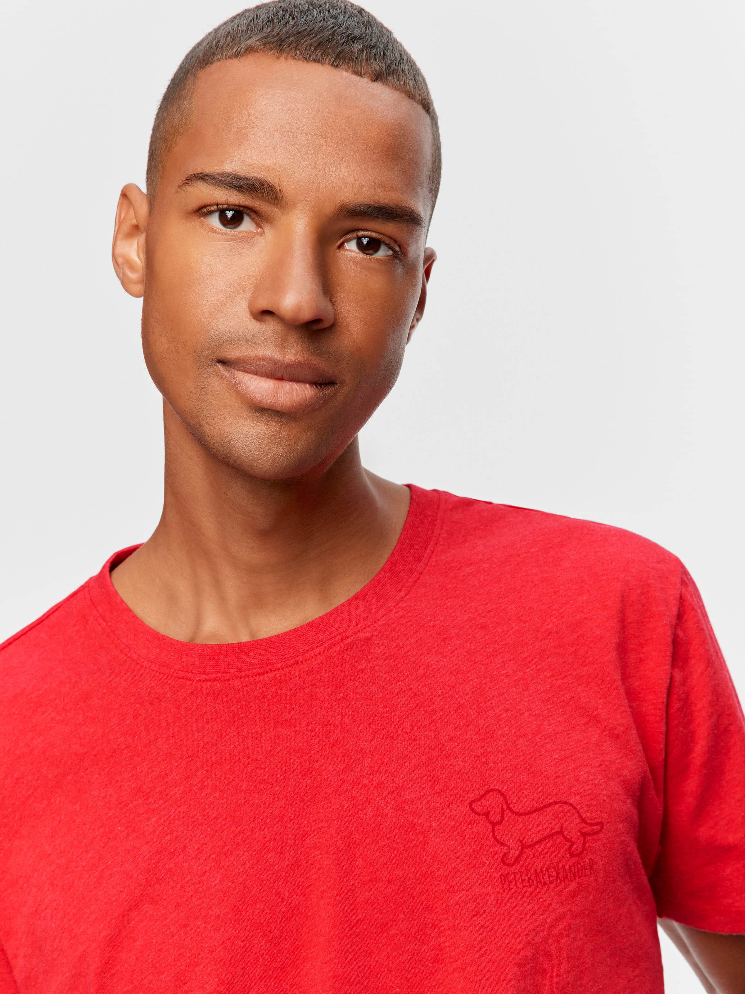 Red Pop Penny Logo Tee
