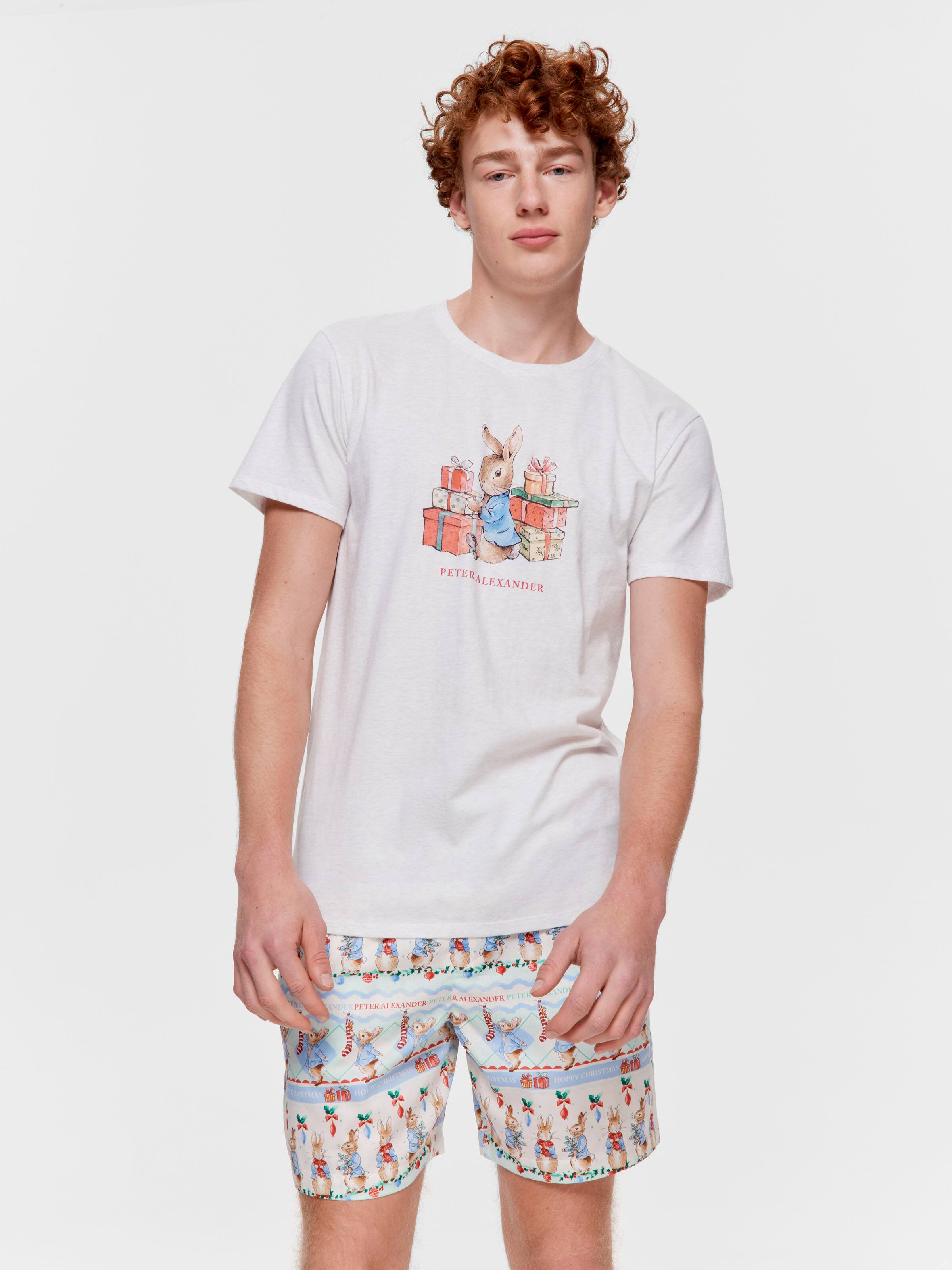 Peter Rabbit Christmas 100% Cotton Tee