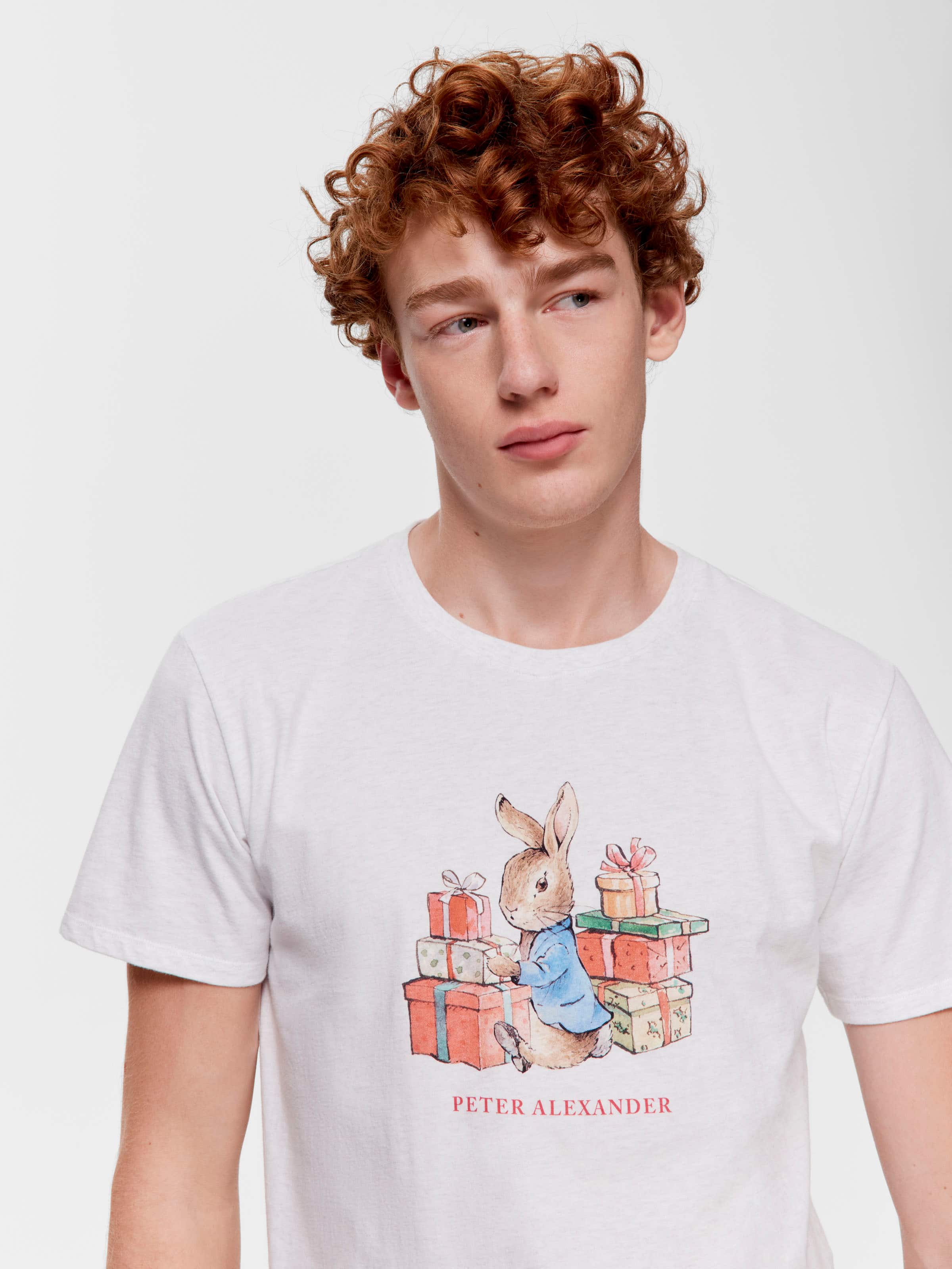 Peter Rabbit Christmas 100% Cotton Tee