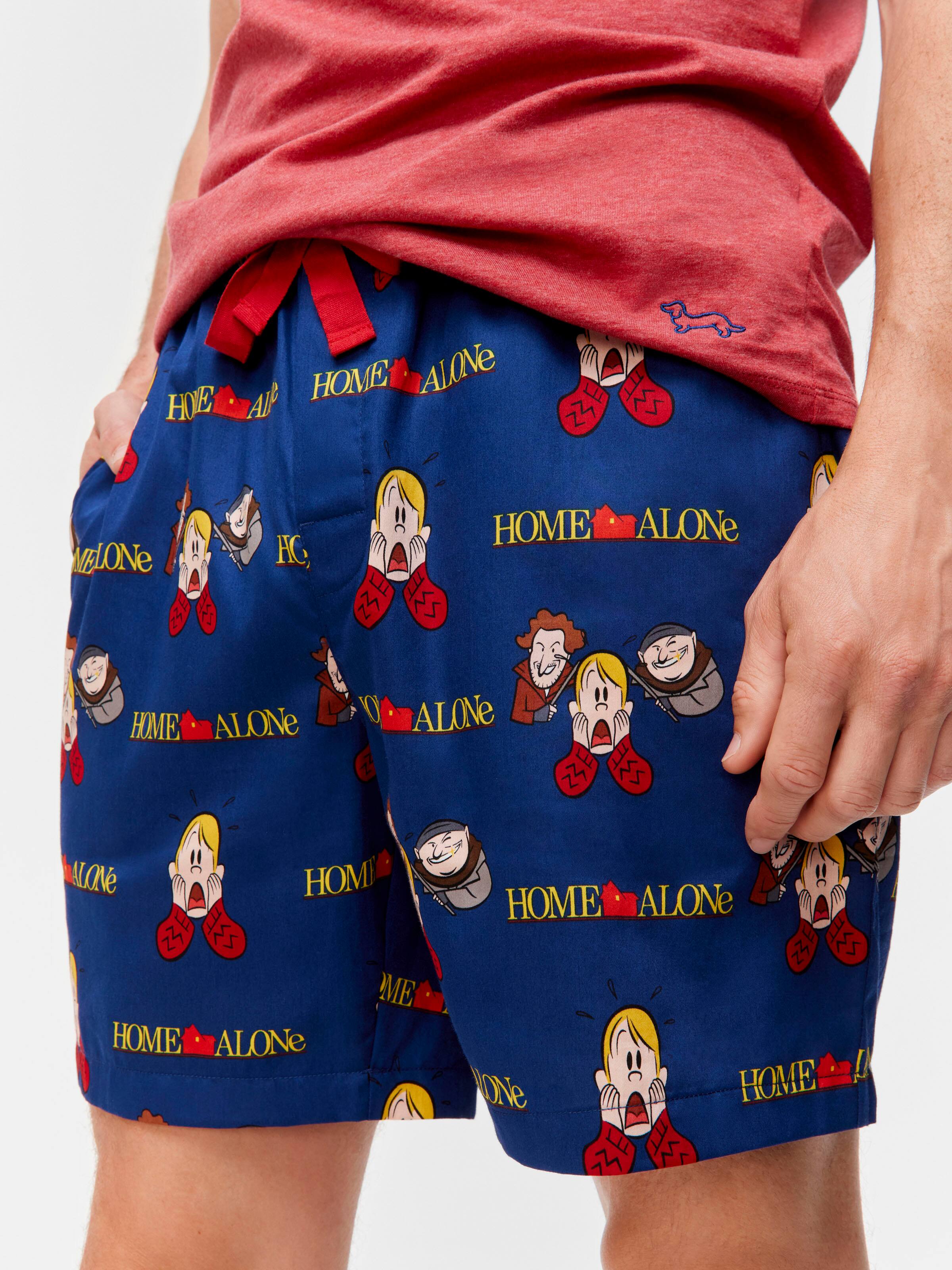 Home Alone 100% Cotton Mid Short