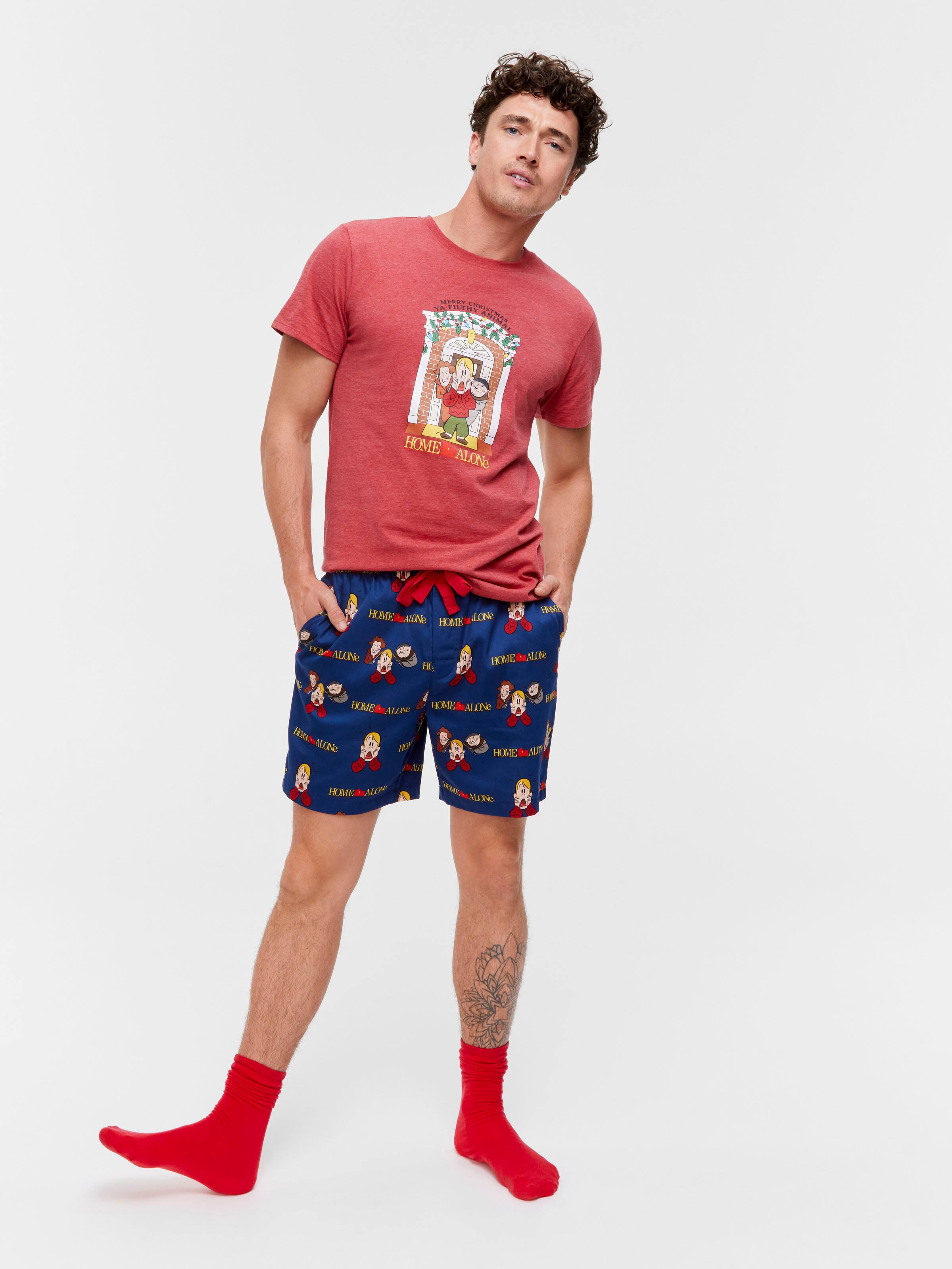 Home Alone 100% Cotton Mid Short