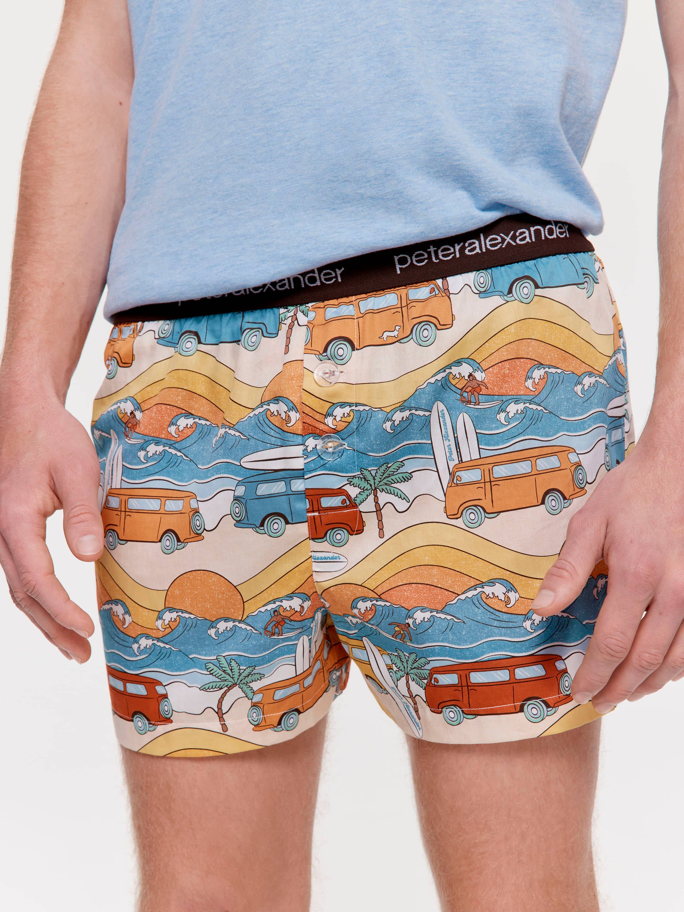 Surf Van 100% Cotton Boxer Short