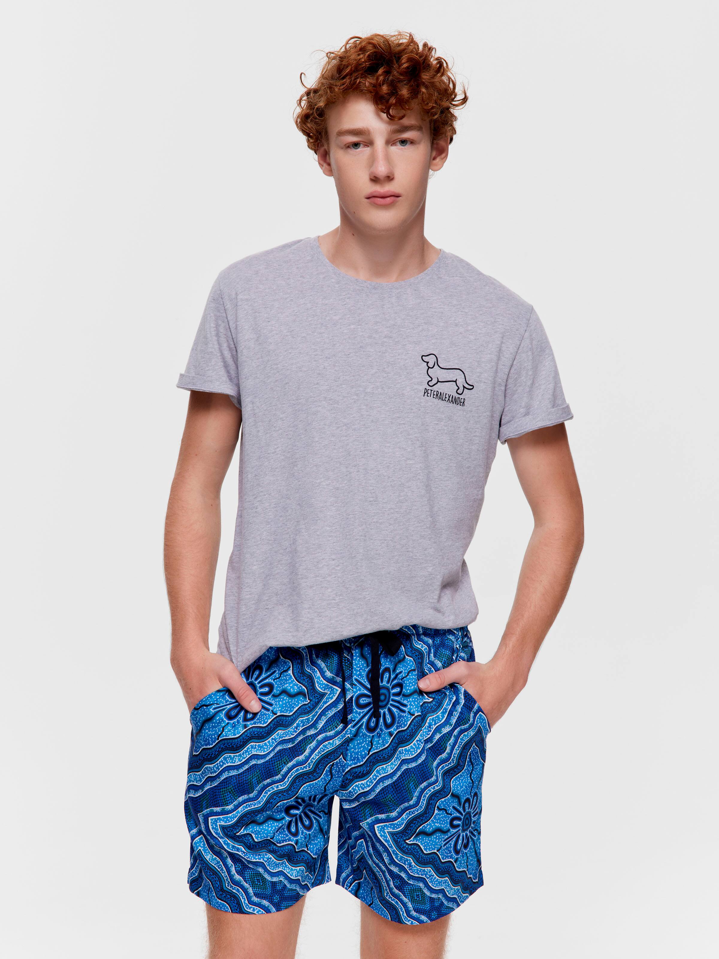 Preston Warren 100% Cotton Saltbush Mid Short