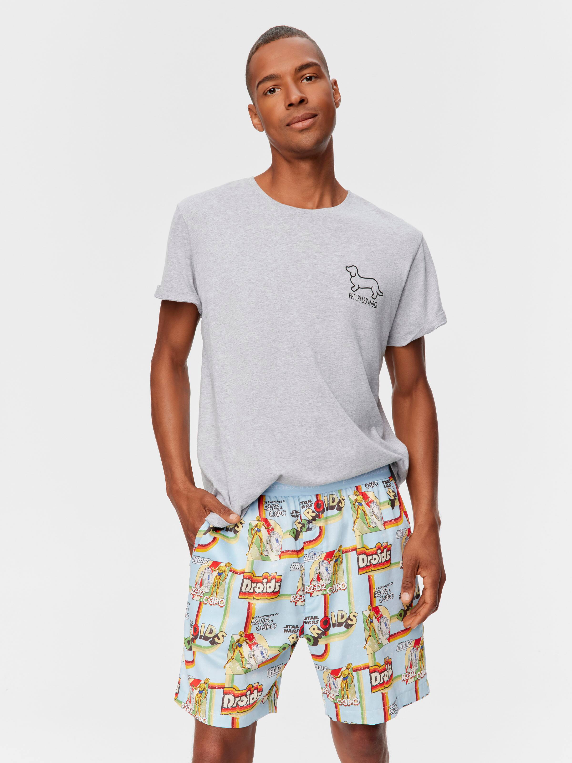 Star Wars 100% Cotton Droids Mid Short