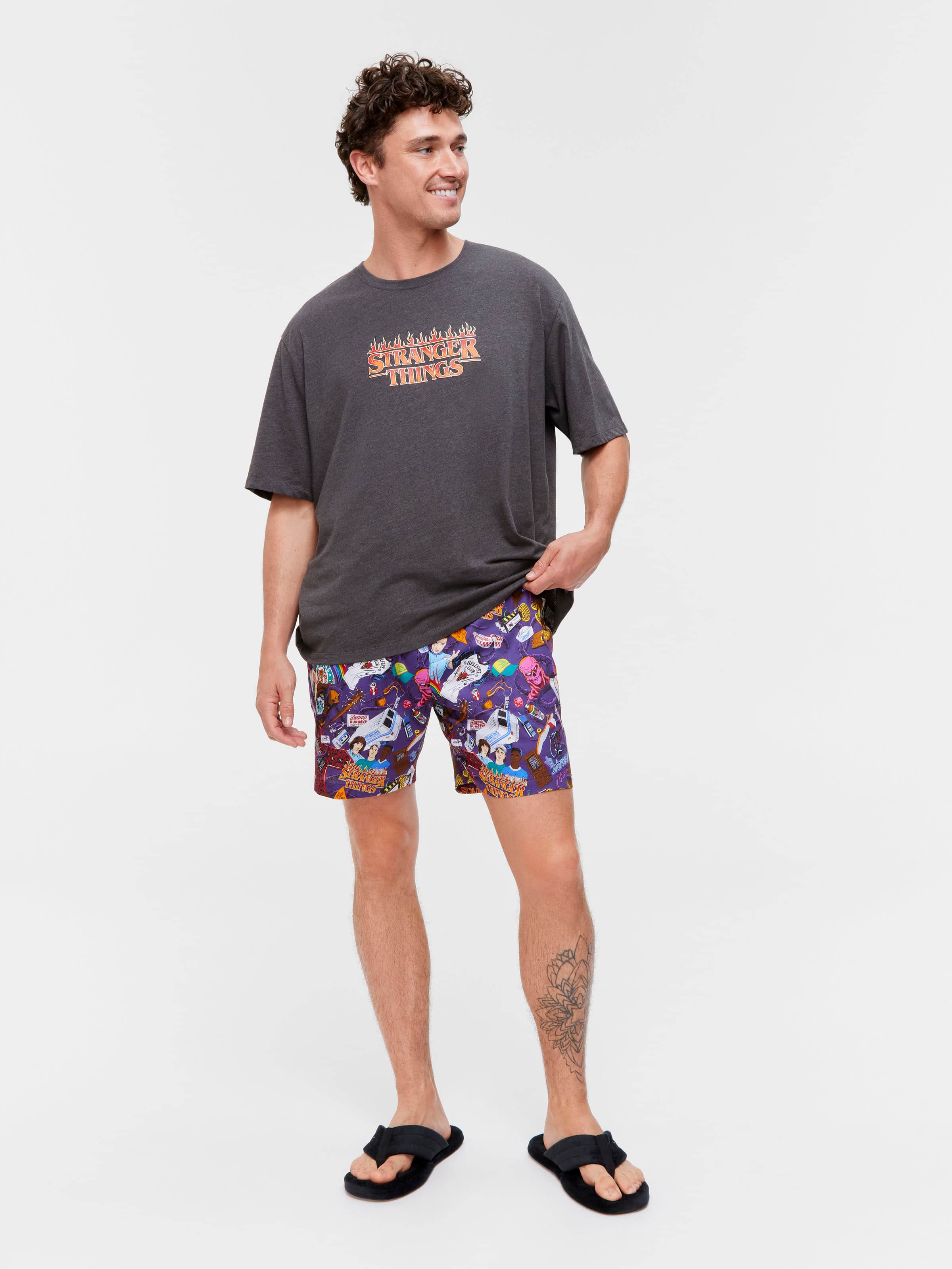 Stranger Things 100% Cotton Oversized Tee